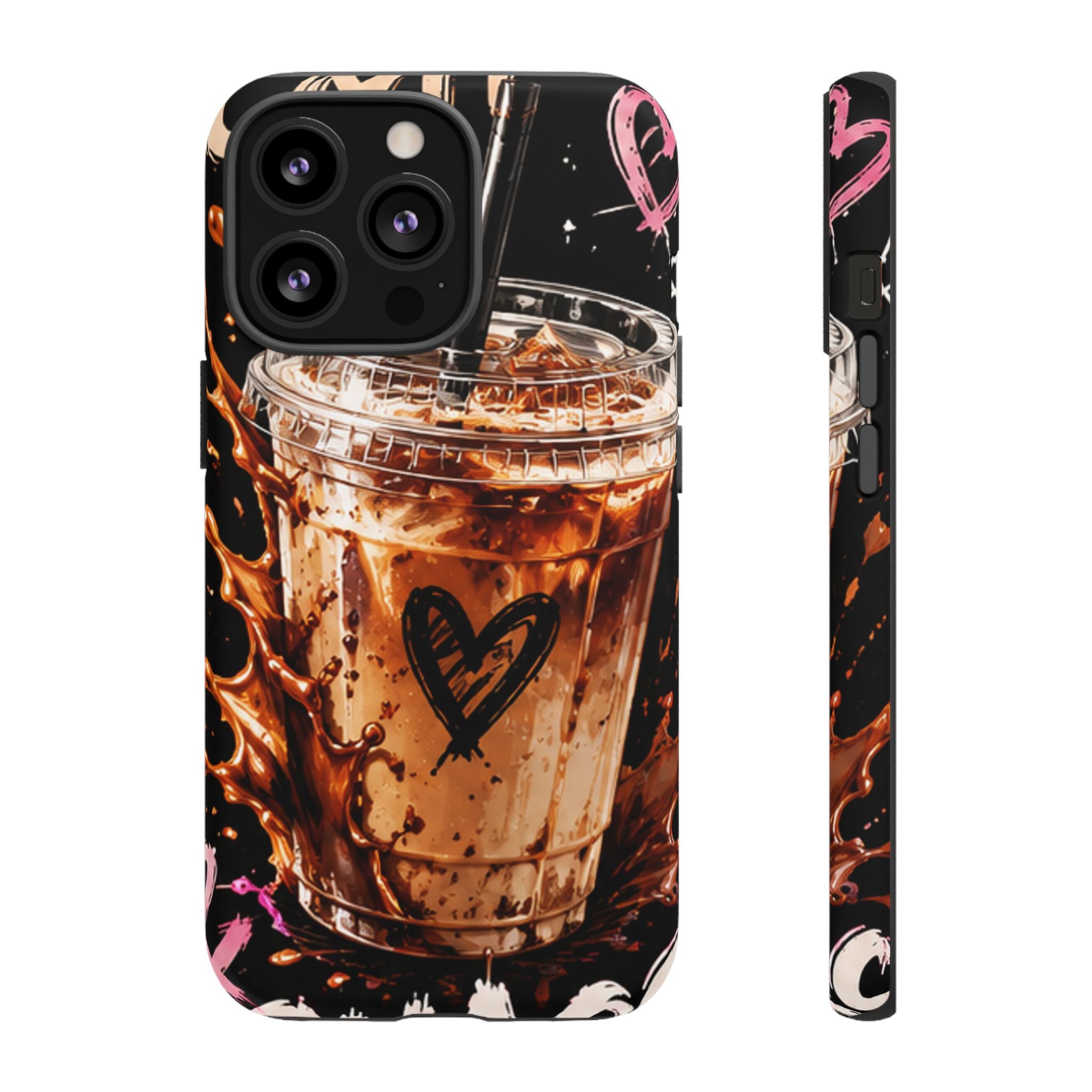 Iced Coffee Phone Case – 'Iced Coffee latte: Stylish Protective Case