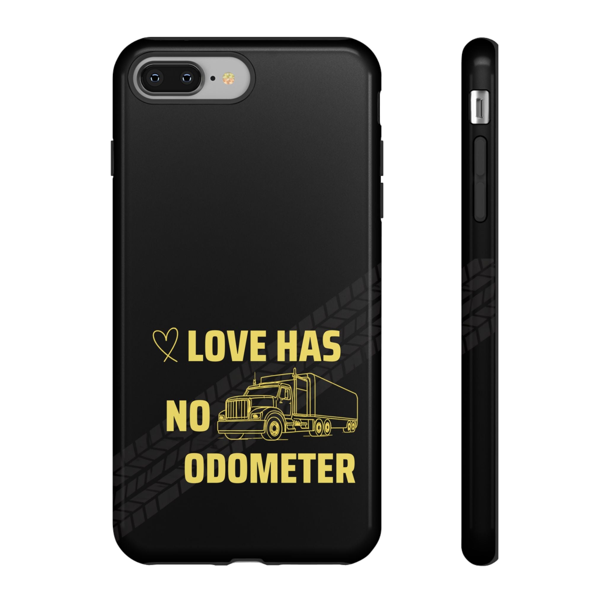 Love Has No Odometer Phone Case — Trucker Romance Protective Cover