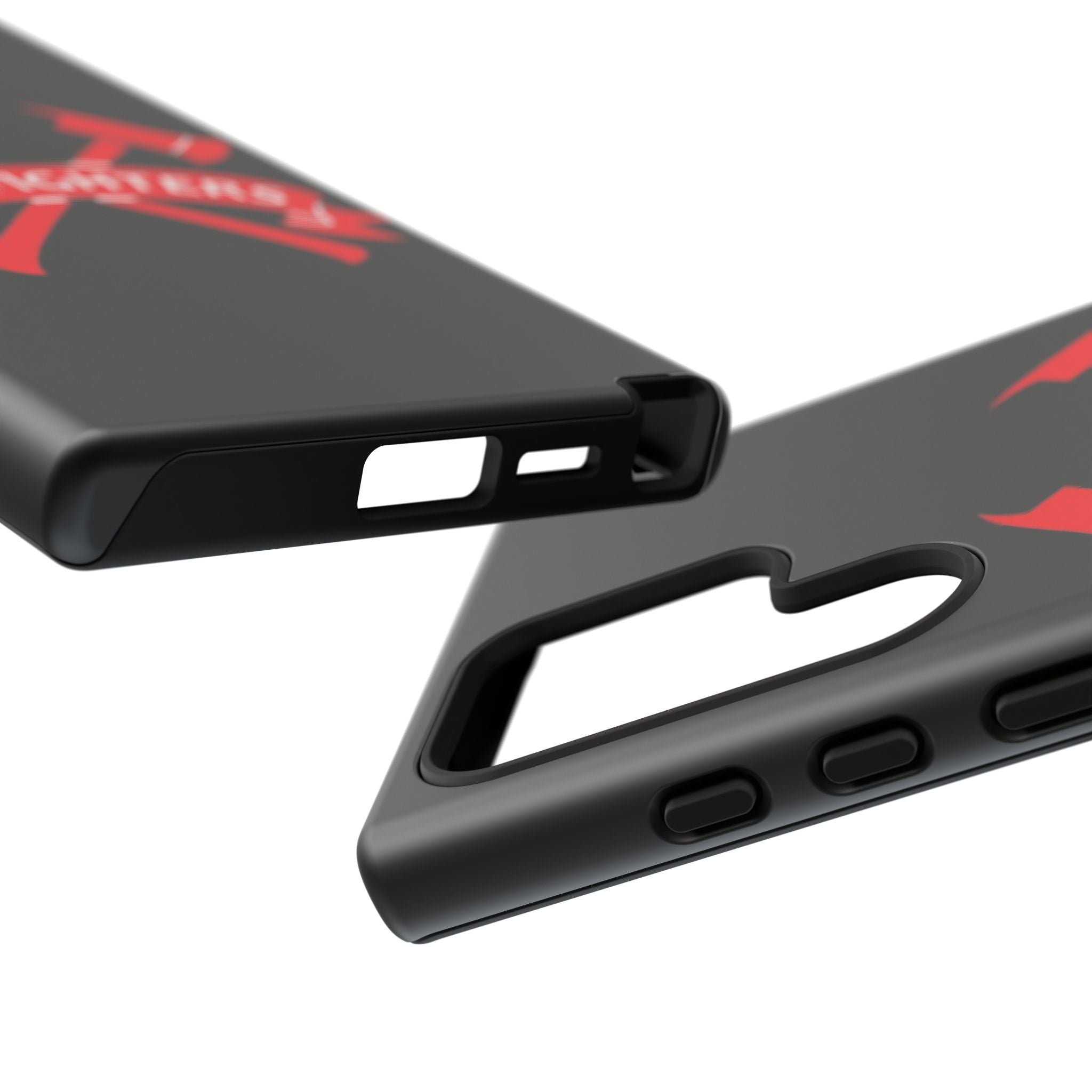 Firefighters Tough Phone Case — Red Crossed Axes Design