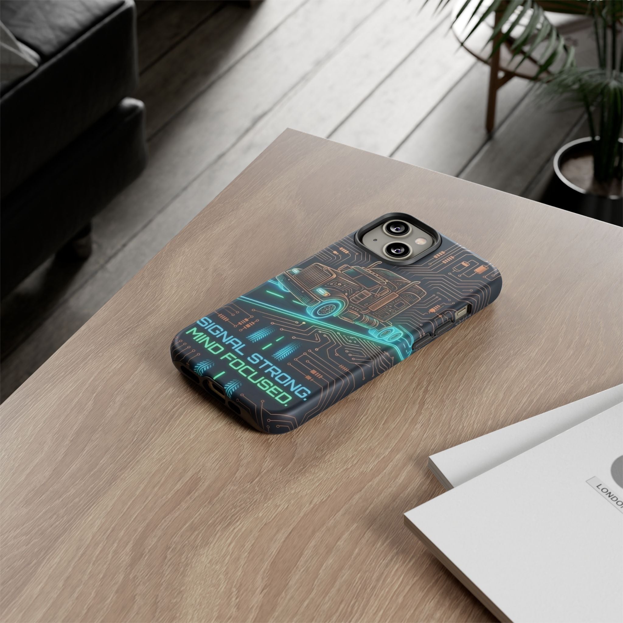 Diesel Warrior Truck Phone Case — Heavy-Duty Trucker iPhone Cover