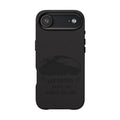 Engraved PU Leather Phone Case — 'Mhdaddy Keeps the World Rolling' Vintage Van Design