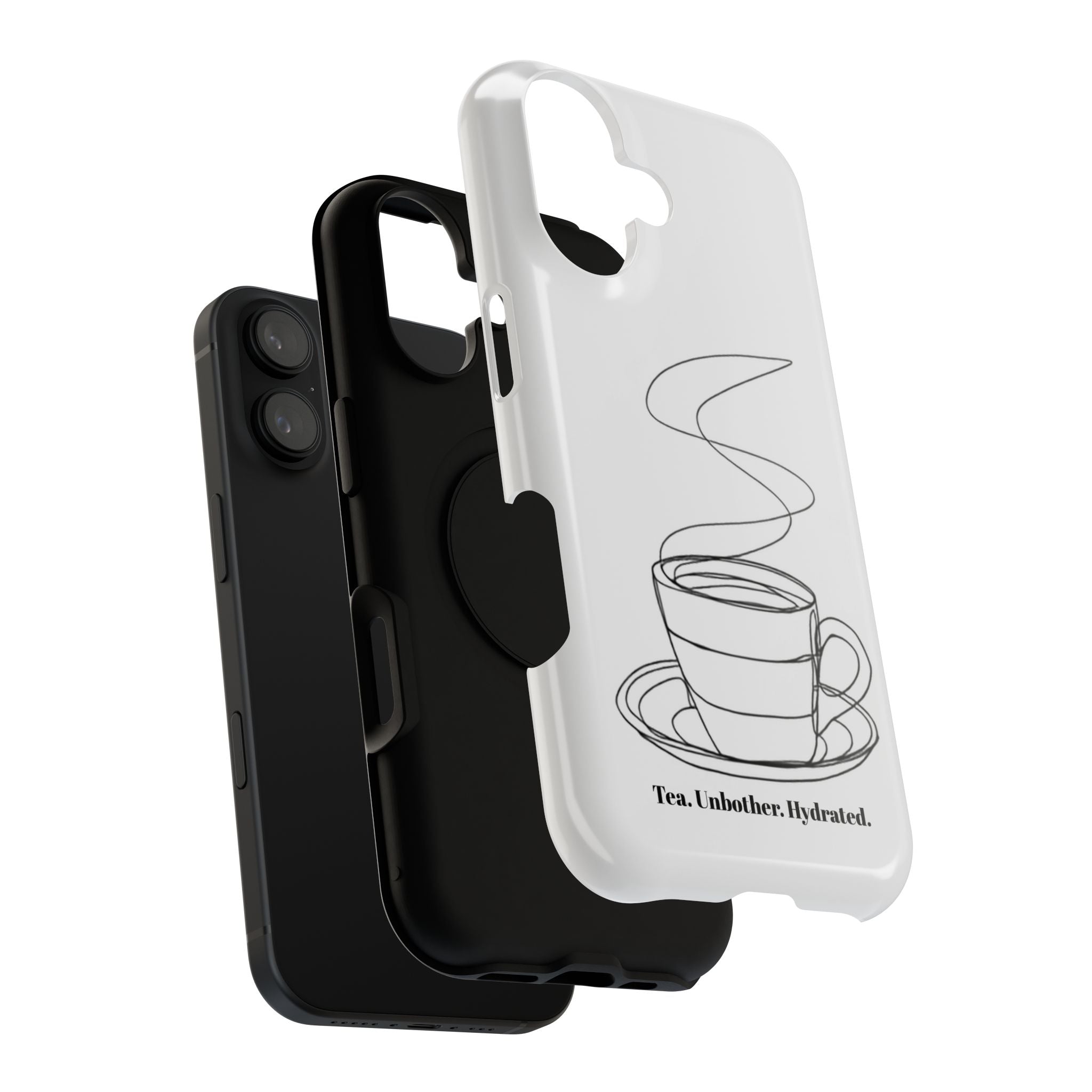 Tea Unbothered Hydrated Phone Case — Impact-Resistant