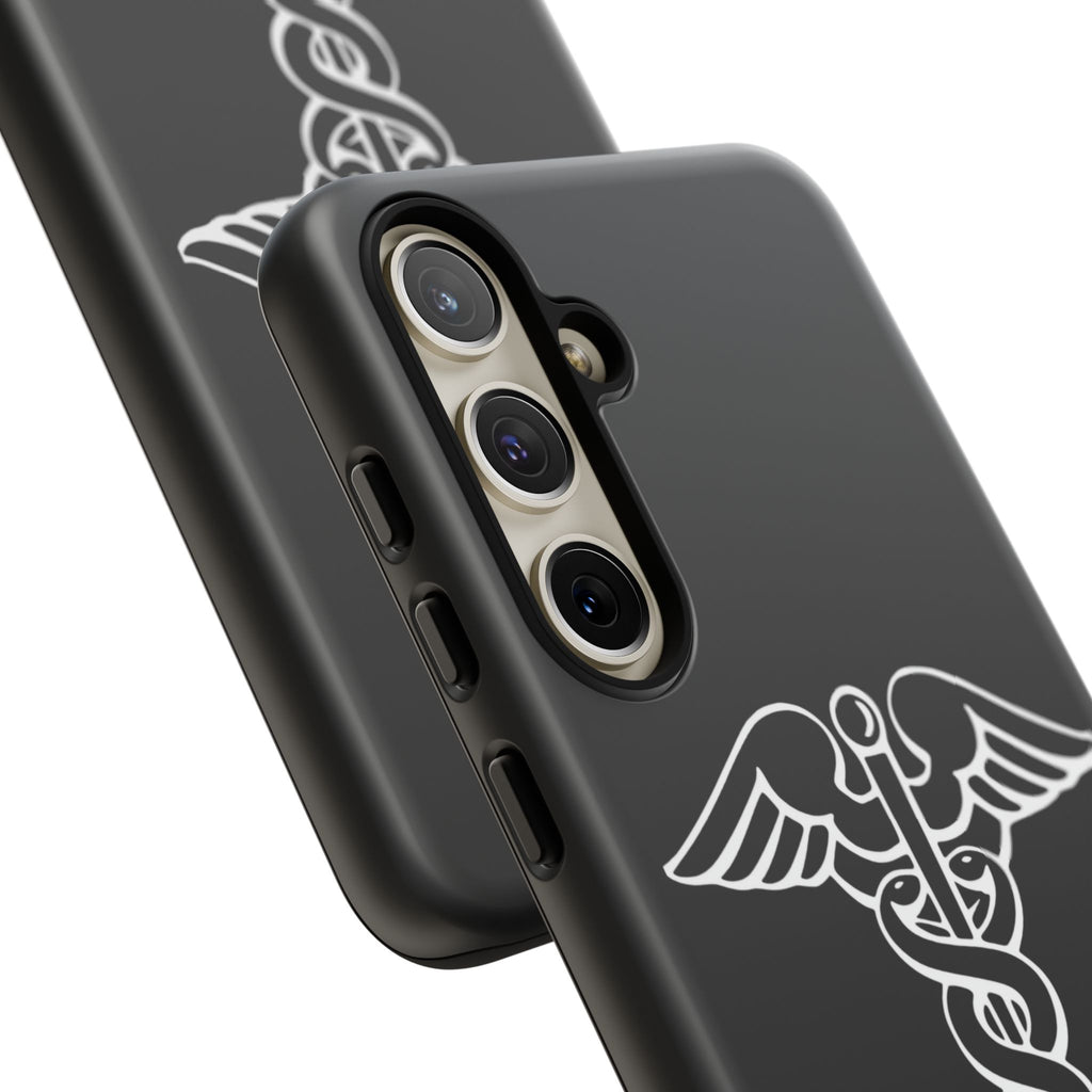 Medical Caduceus Phone Case — "Where Science Meets Compassion" Protective iPhone Cover
