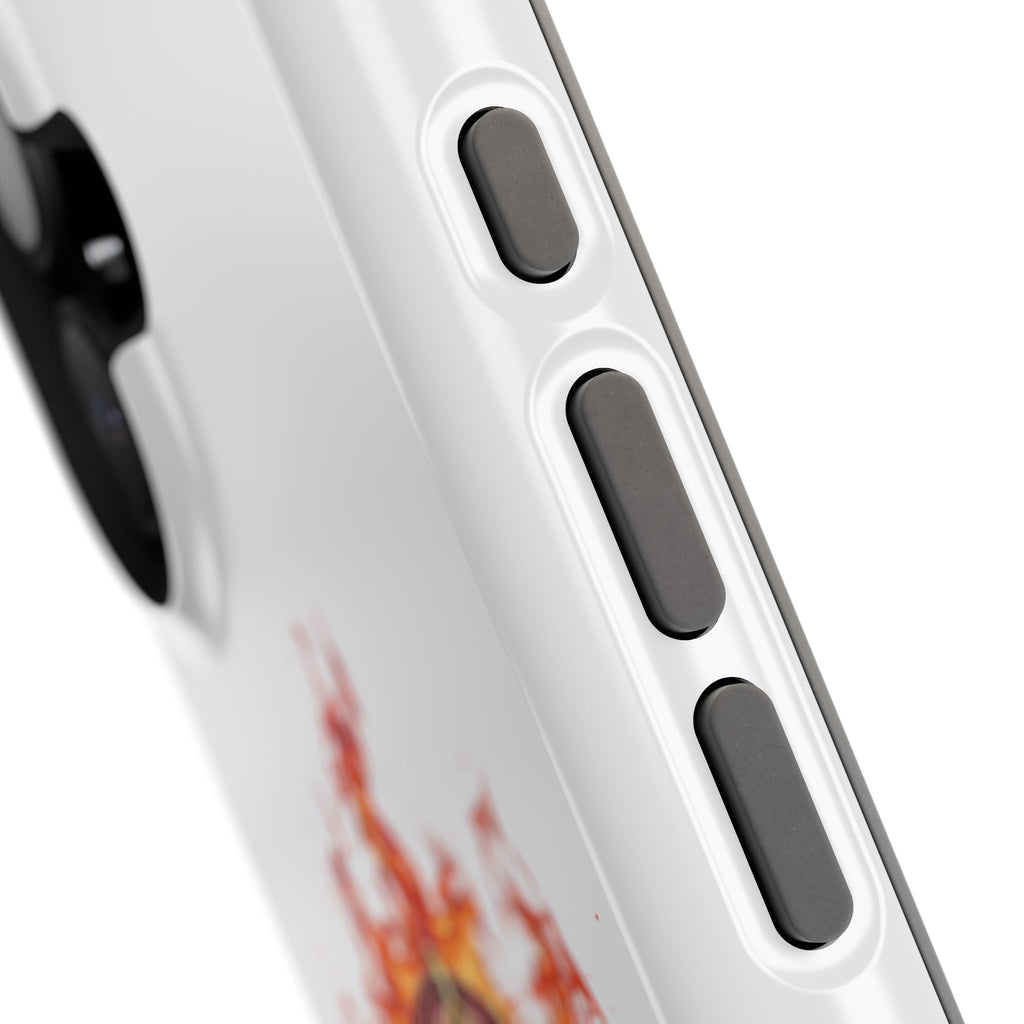 Firefighter Helmet Flames Phone Case — Station 117 Magnetic Impact-Resistant Case