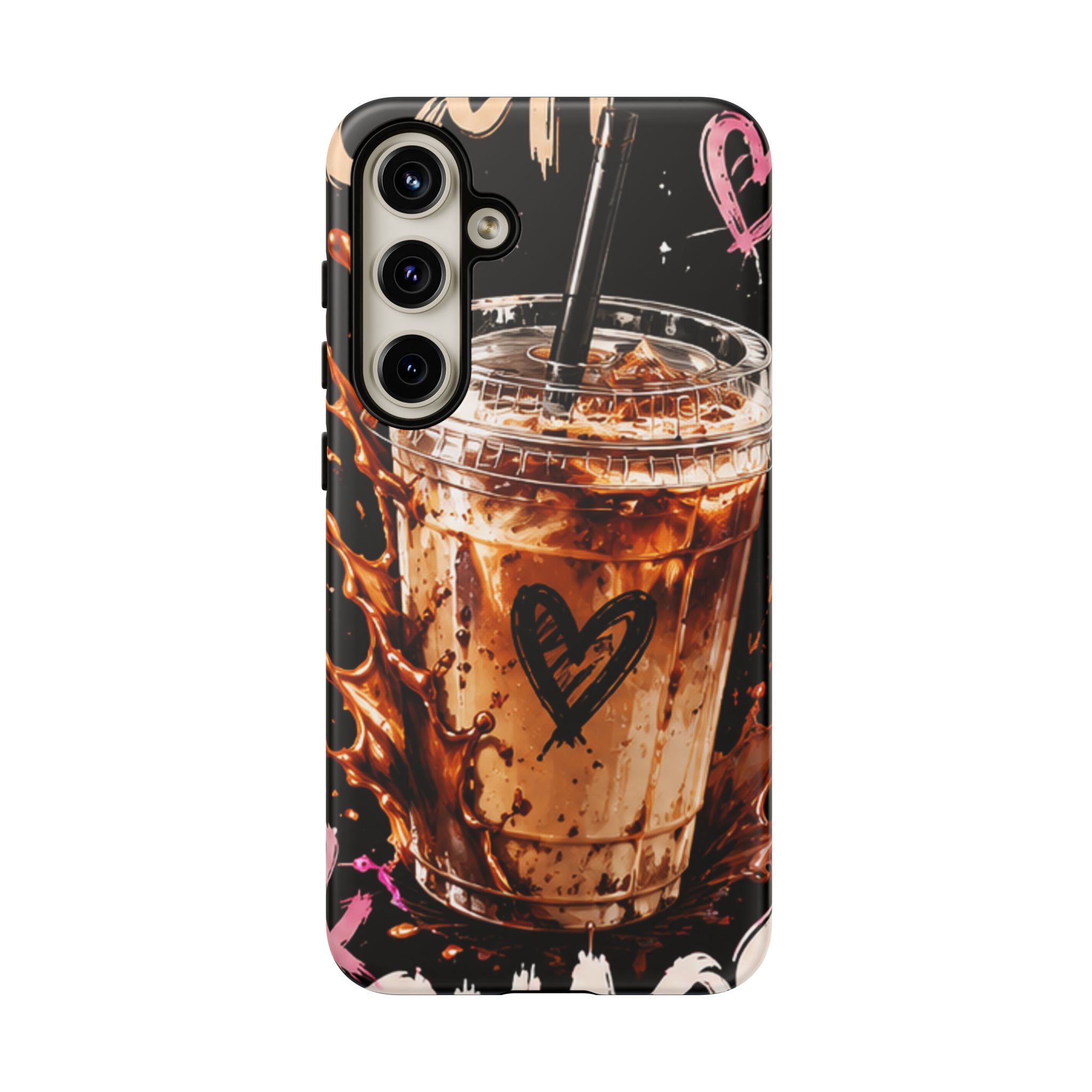 Iced Coffee Phone Case – 'Iced Coffee latte: Stylish Protective Case