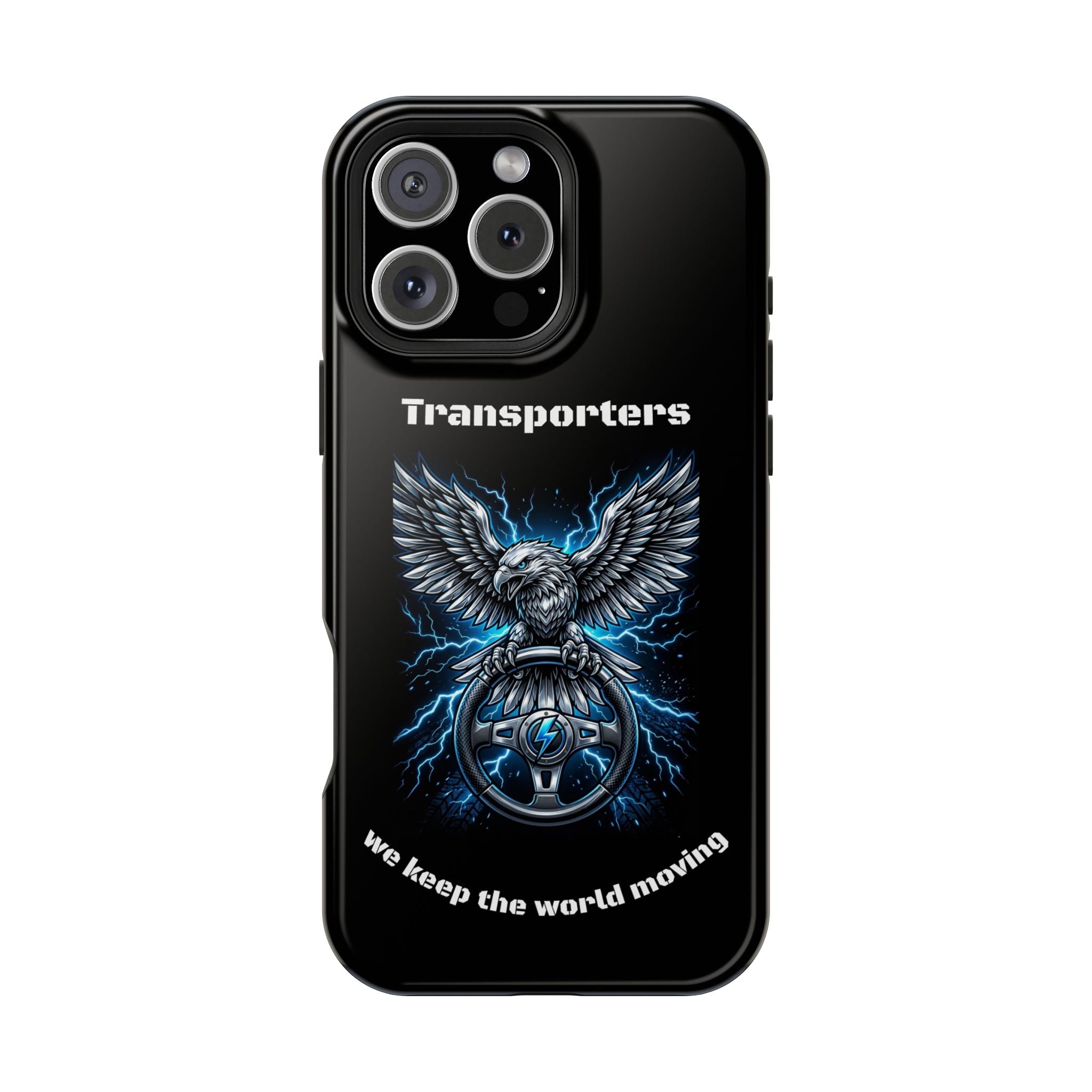 Electric Raven Magnetic Phone Case — Impact‑Resistant Protective Cover