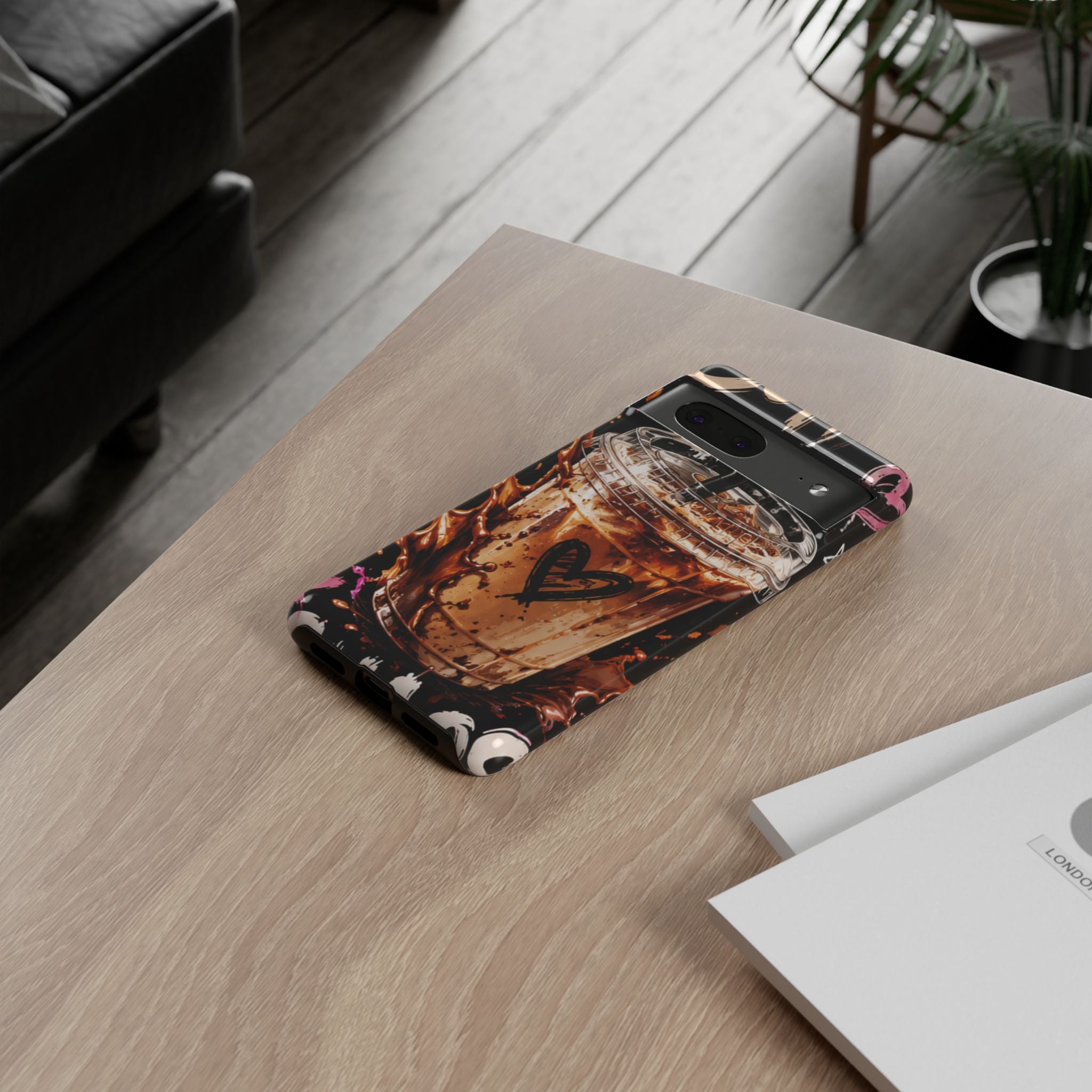 Iced Coffee Phone Case – 'Iced Coffee latte: Stylish Protective Case