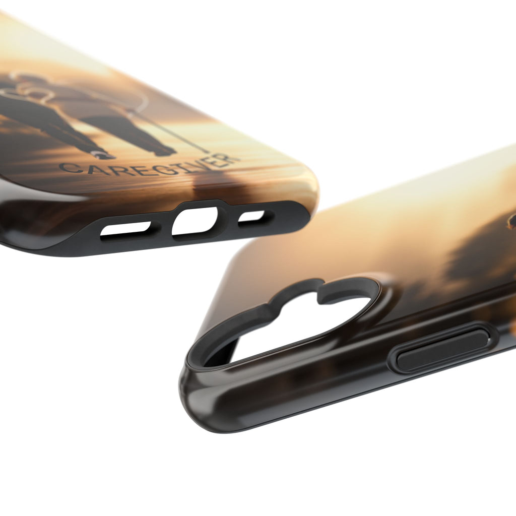 Caregiver Phone Case — Impact-Resistant Protective Case with Heart Design