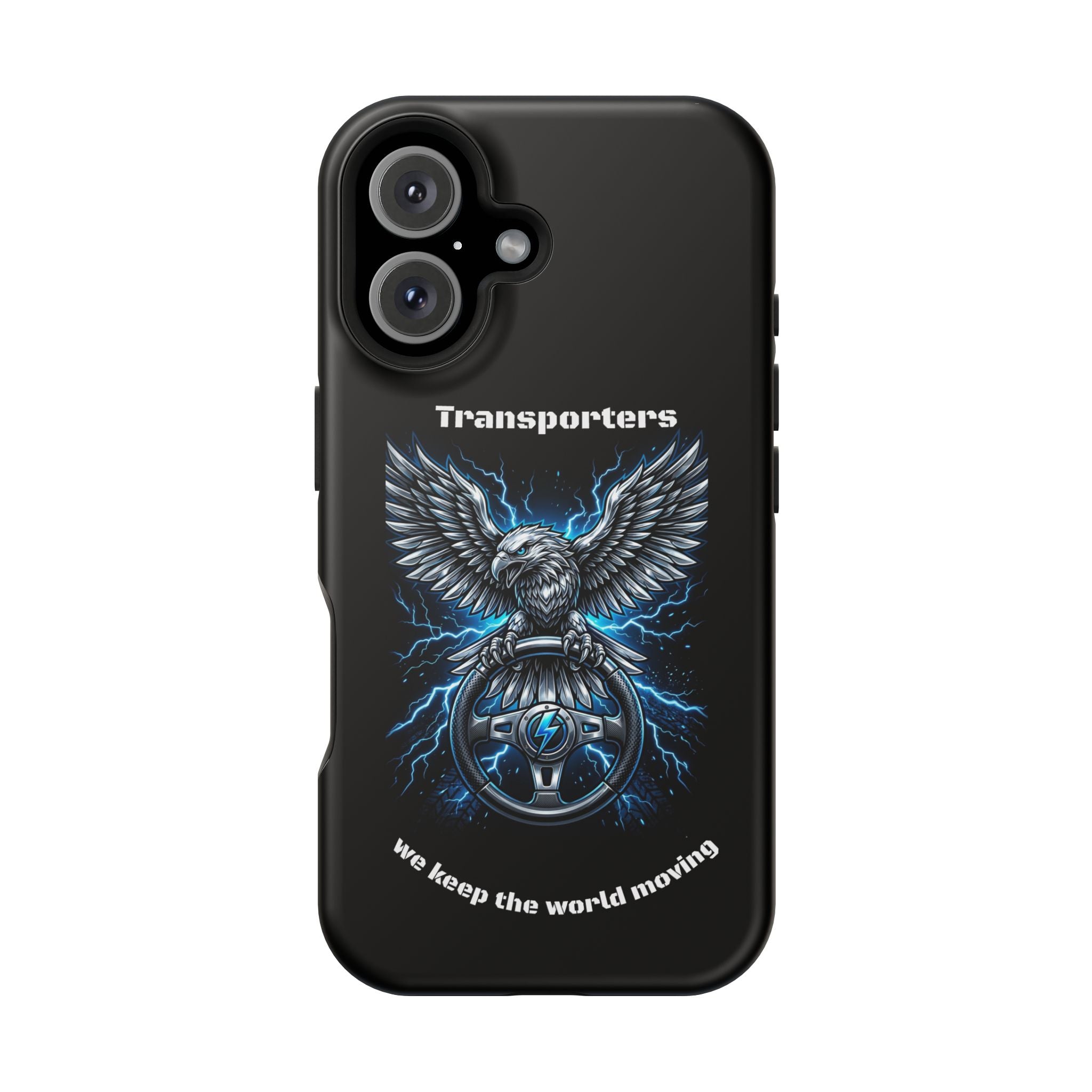 Electric Raven Magnetic Phone Case — Impact‑Resistant Protective Cover