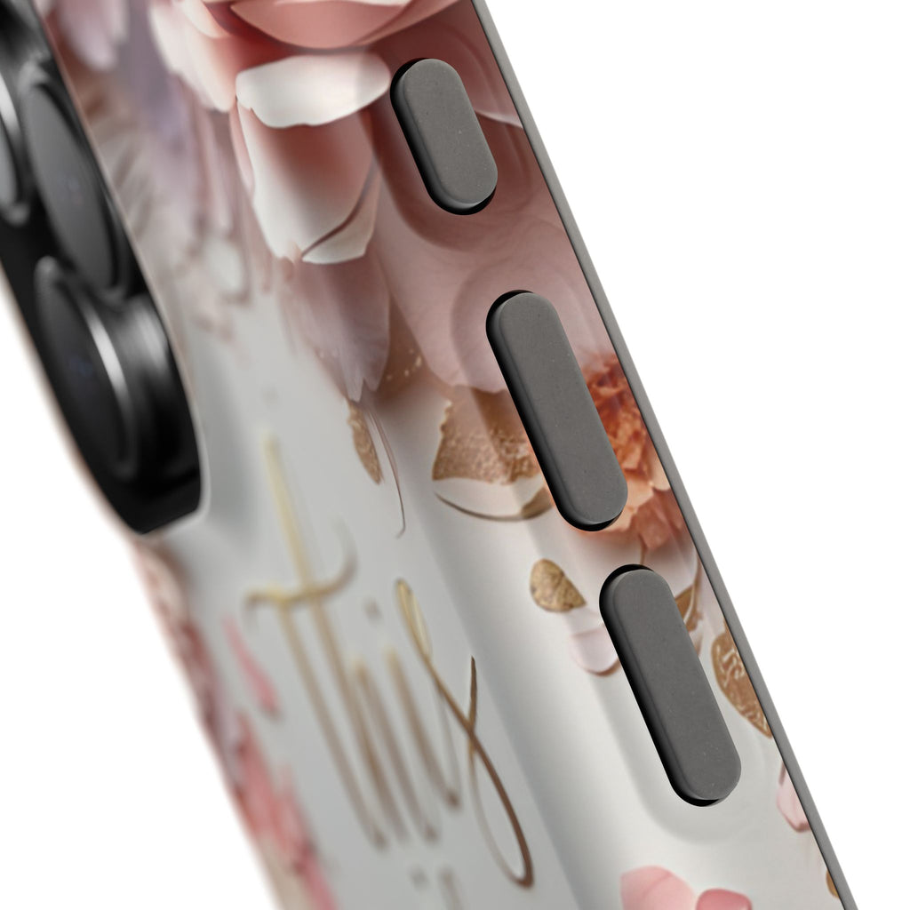 Floral "This Is Me" Phone Case — Impact-Resistant Floral Protective Cover