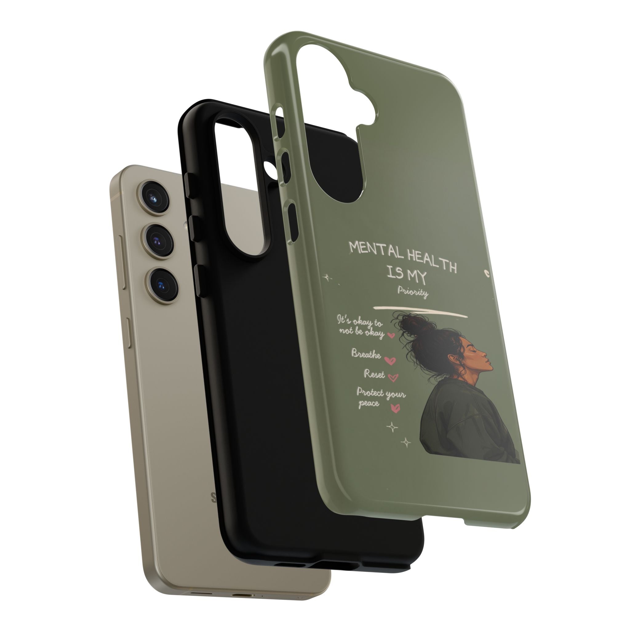 Mental Health Is My Priority Phone Case — Inspirational Protective iPhone Cover