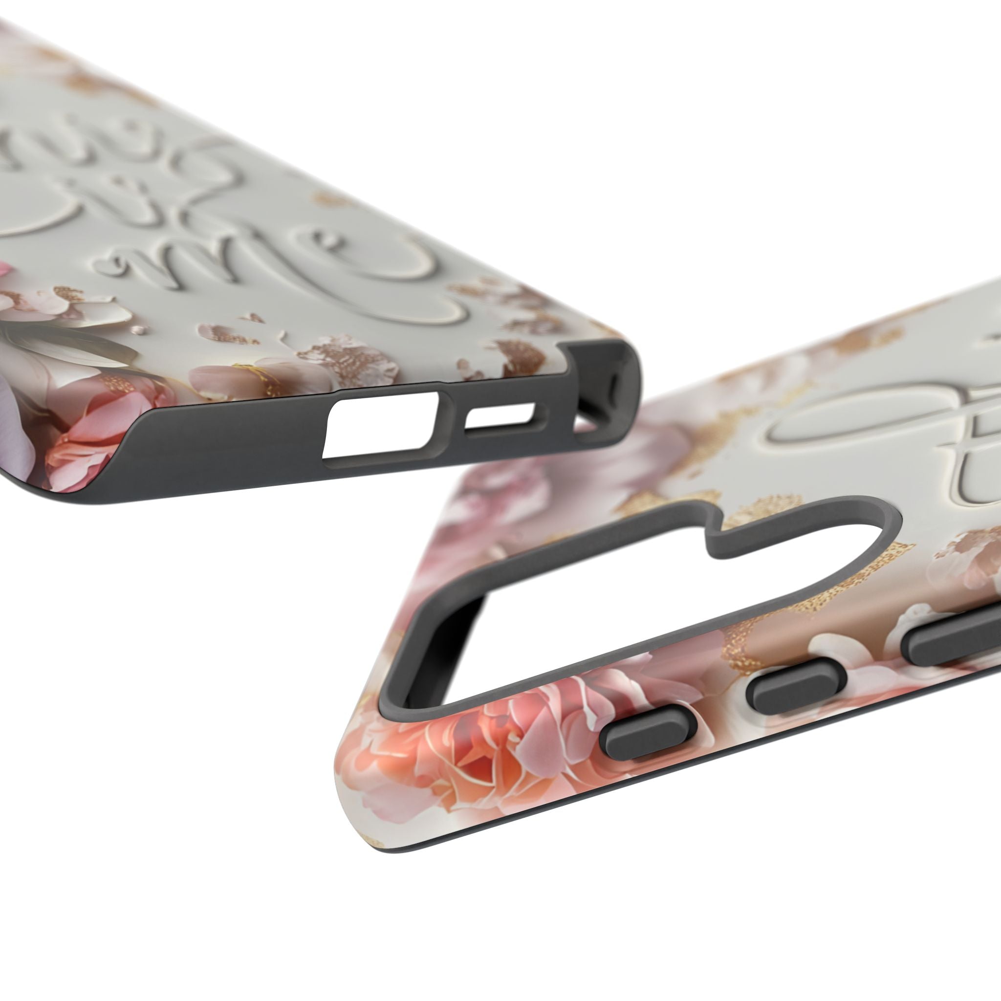 Phone Case — "This Is Me" Floral Tough Case