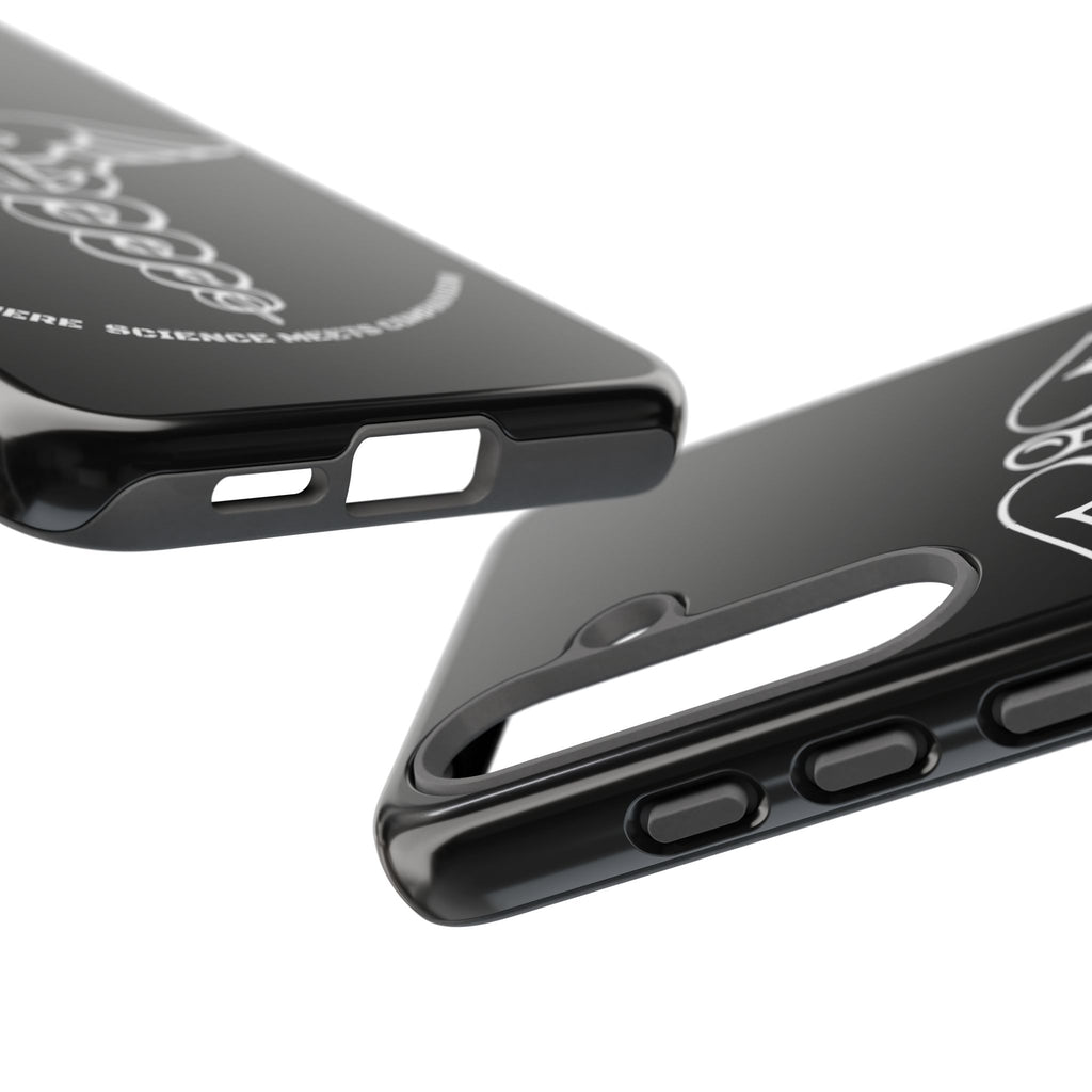 Medical Caduceus Phone Case — "Where Science Meets Compassion" Protective iPhone Cover