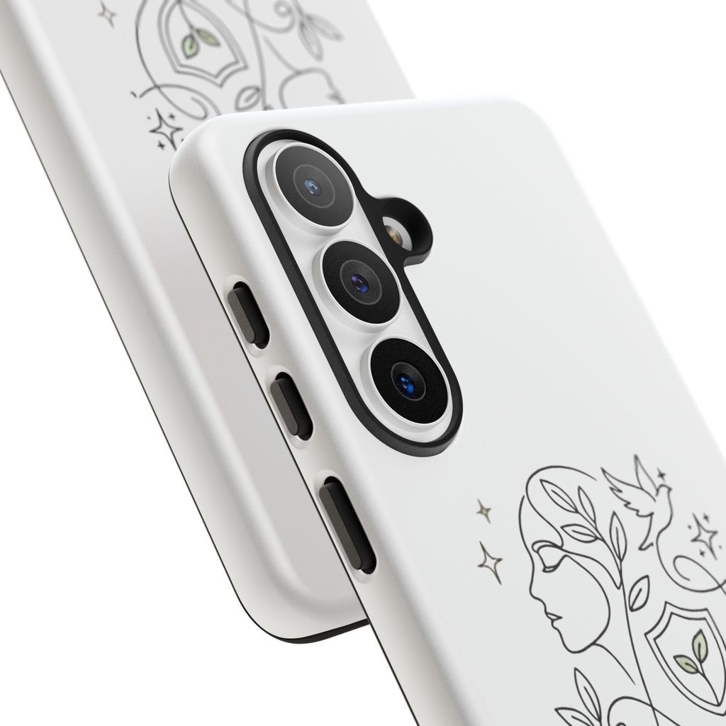 Protect Your Peace Phone Case – Minimalist Wellness iPhone Cover