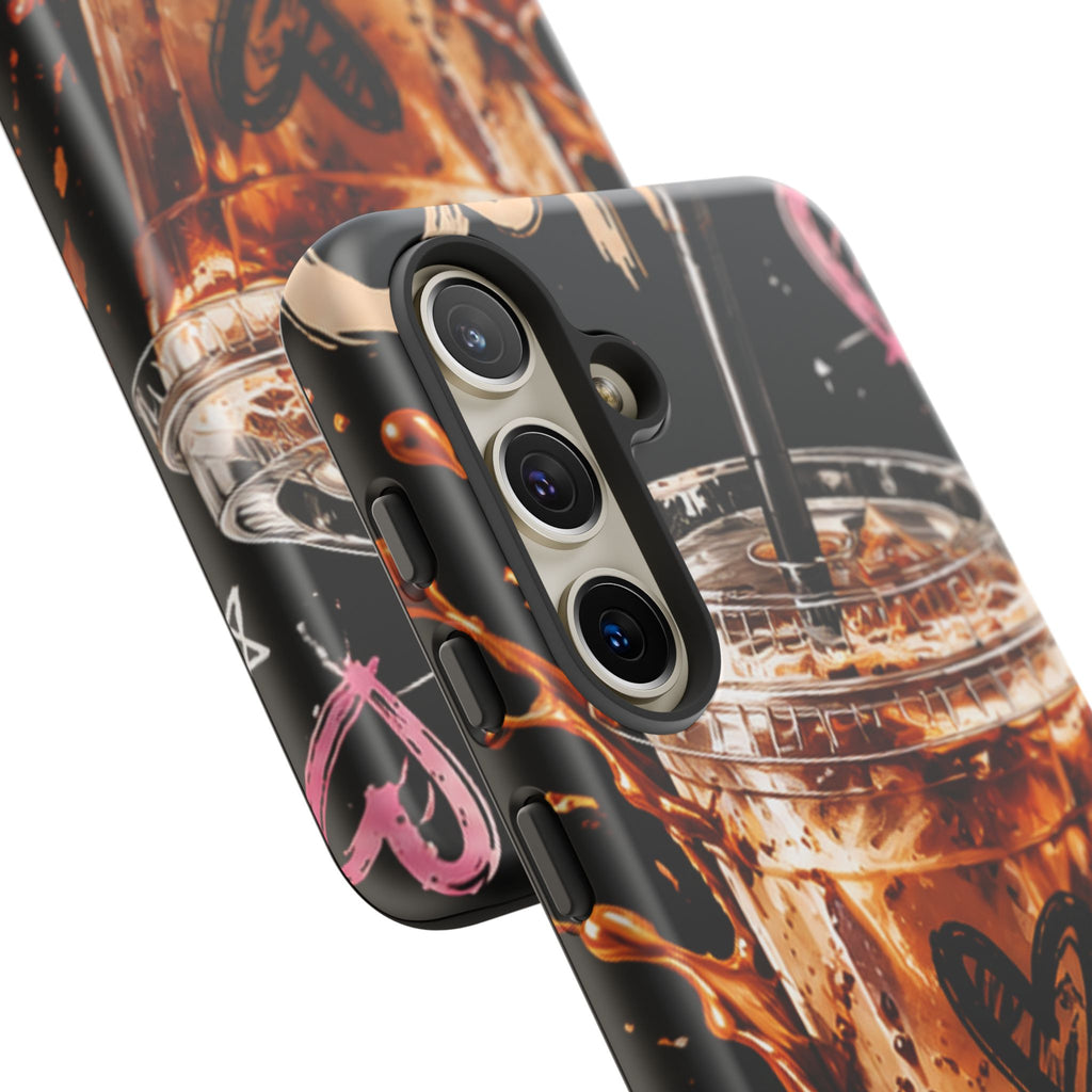 Iced Coffee Phone Case – 'Iced Coffee latte: Stylish Protective Case
