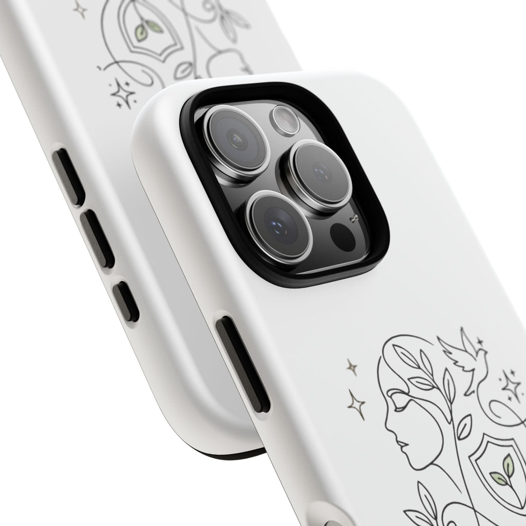 Protect Your Peace Phone Case – Minimalist Wellness iPhone Cover