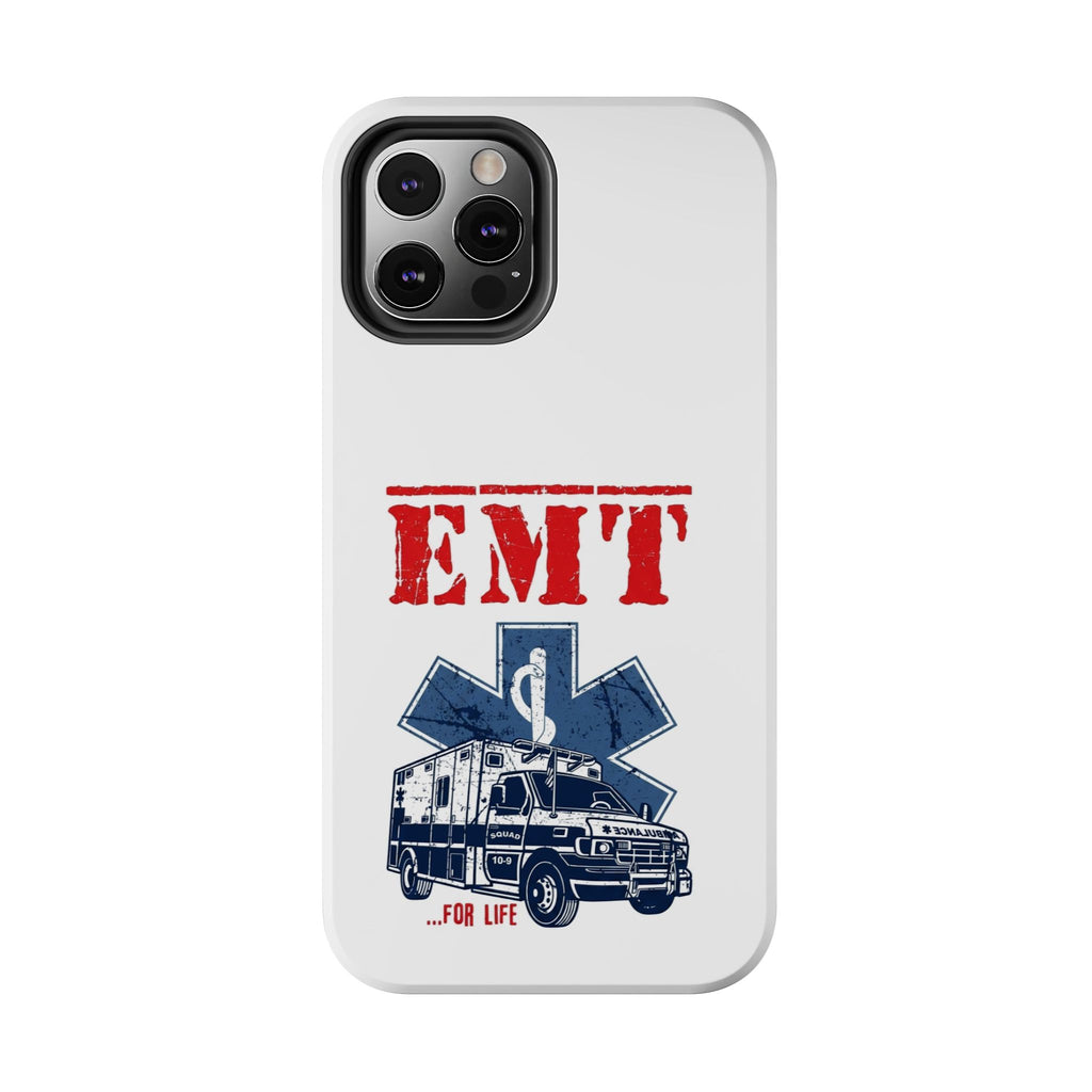 EMT ambulance graphic Phone Case | Emergency Medical Technician design