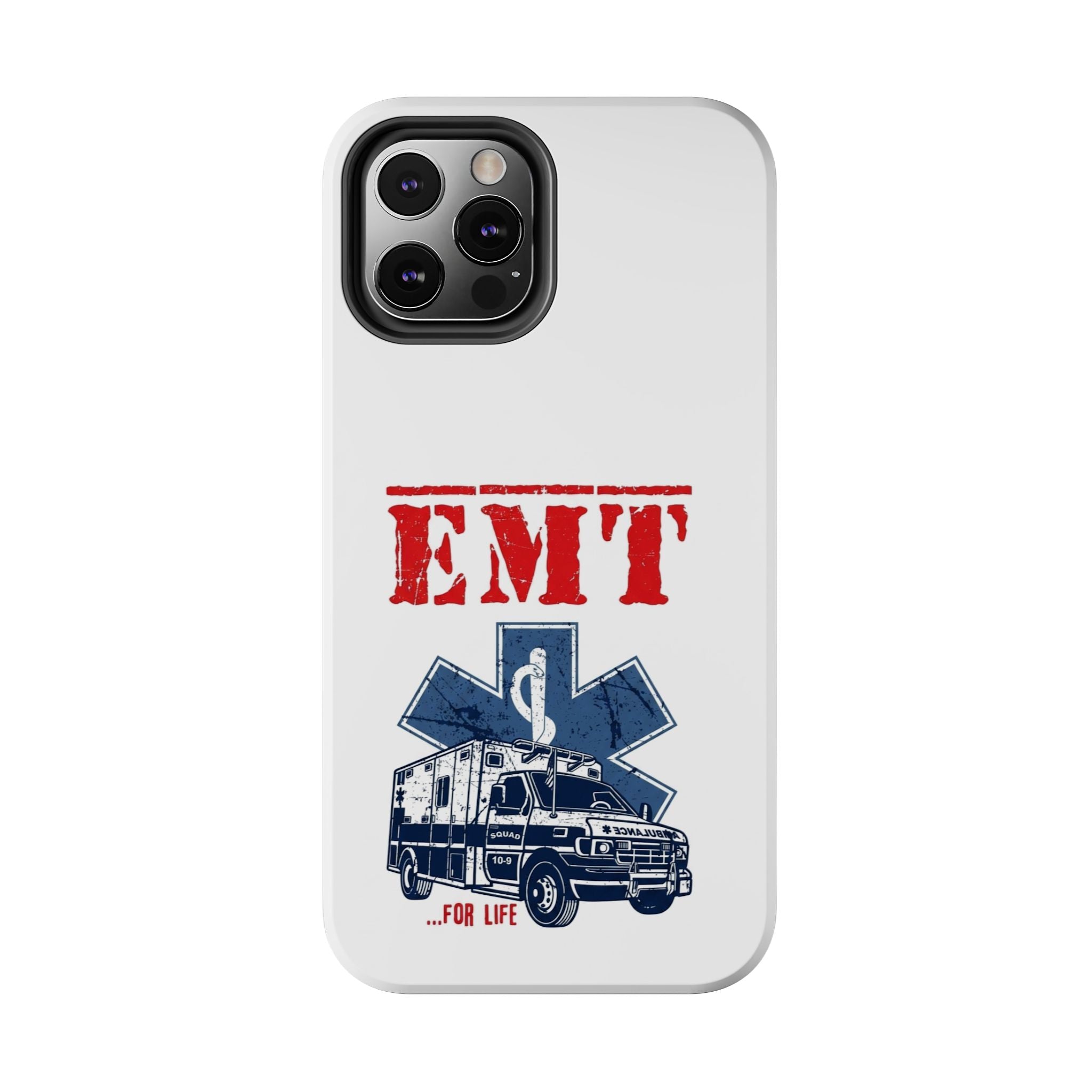 EMT ambulance graphic Phone Case | Emergency Medical Technician design