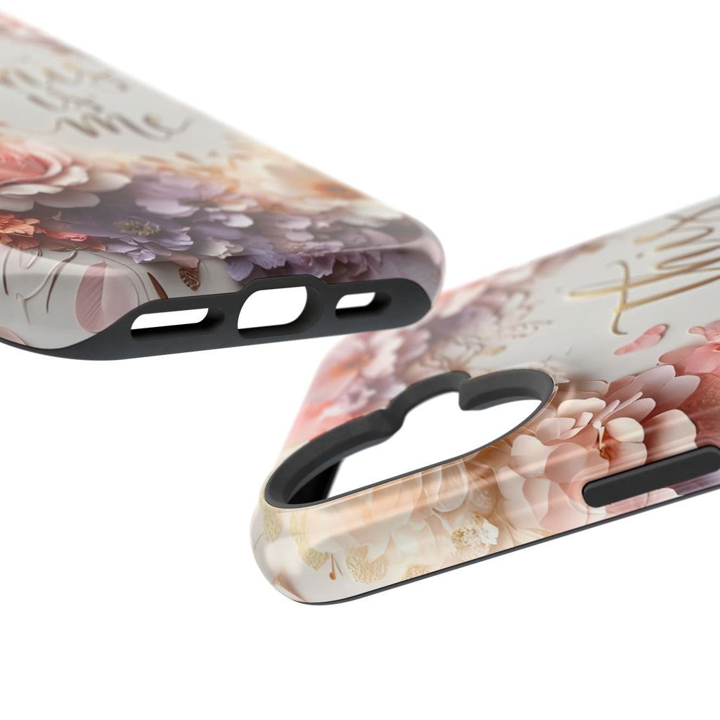 Floral "This Is Me" Phone Case — Impact-Resistant Floral Protective Cover
