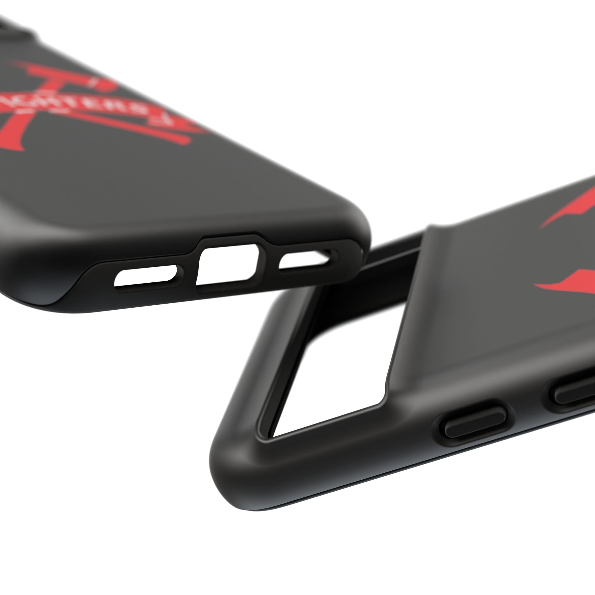 Firefighters Tough Phone Case — Red Crossed Axes Design