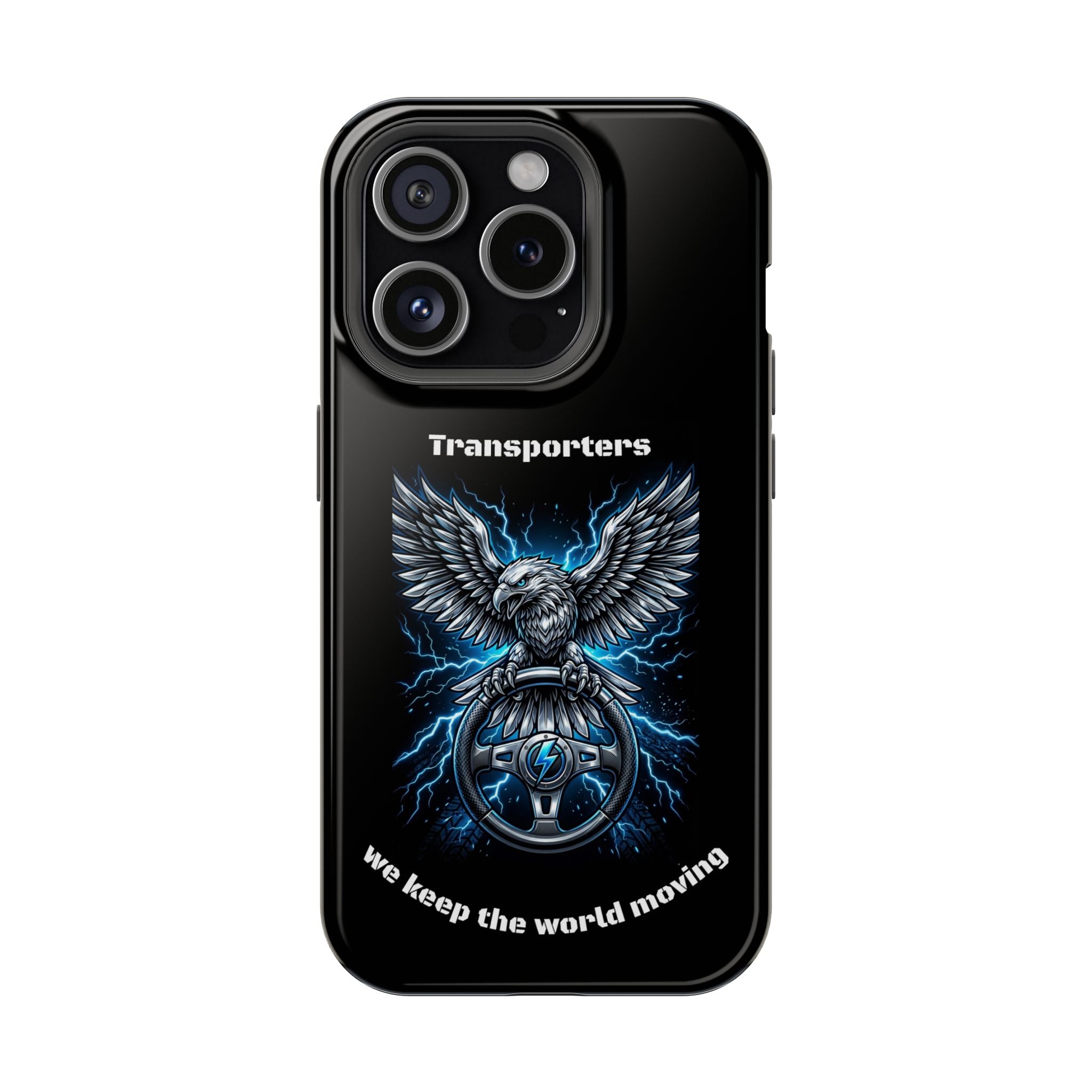Electric Raven Magnetic Phone Case — Impact‑Resistant Protective Cover