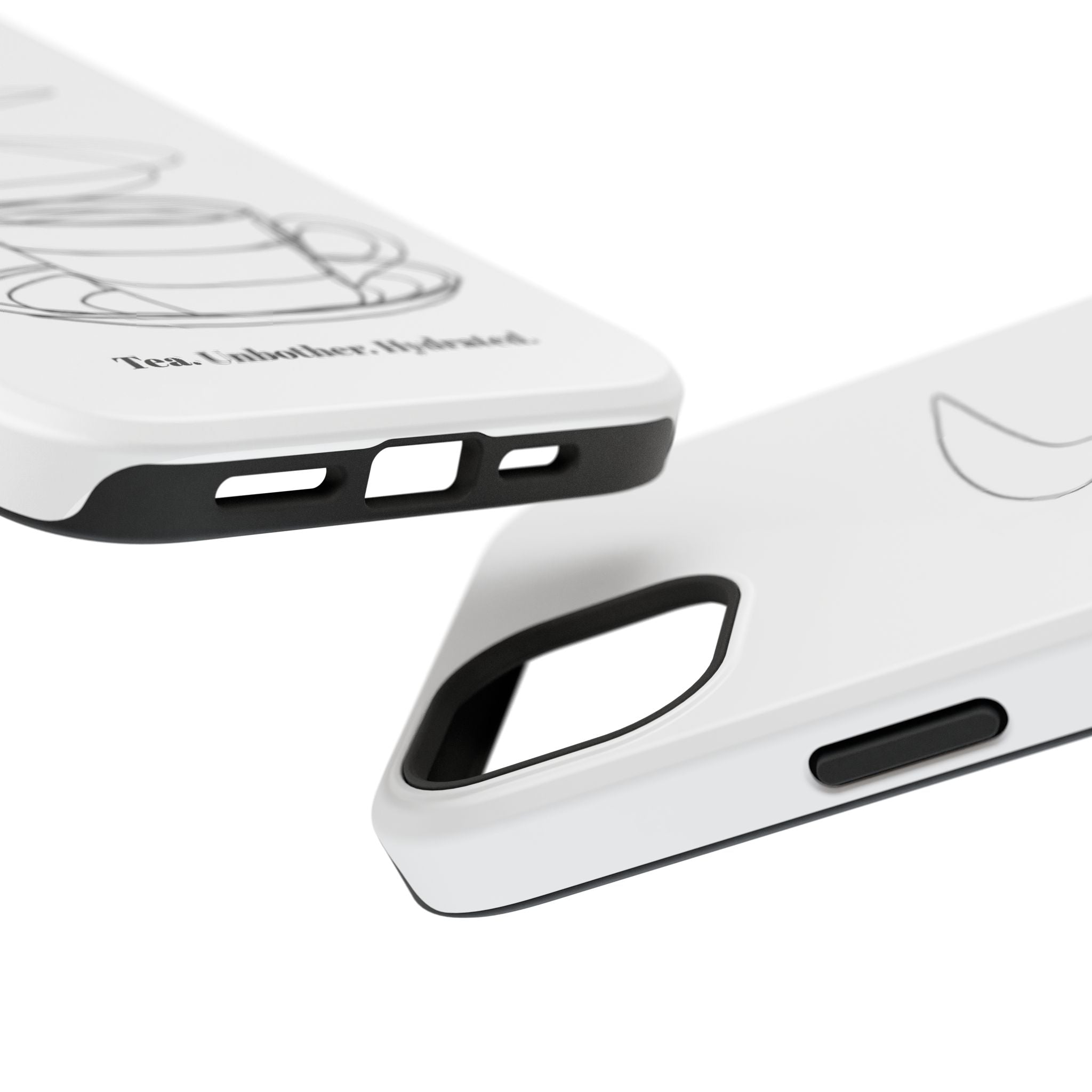 Tea Unbothered Hydrated Phone Case — Impact-Resistant