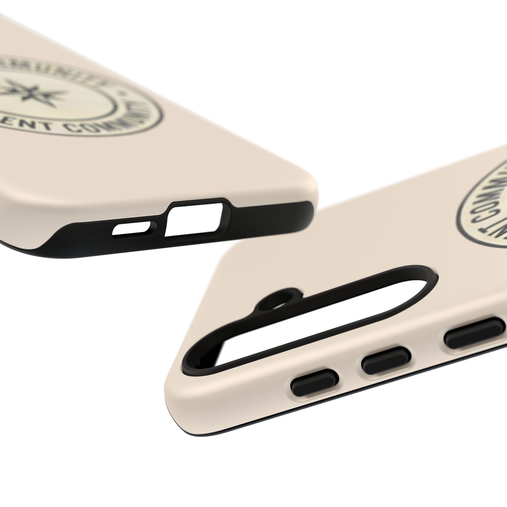 Parent Community Tough Phone Case — Durable Compass Logo Protective Cover