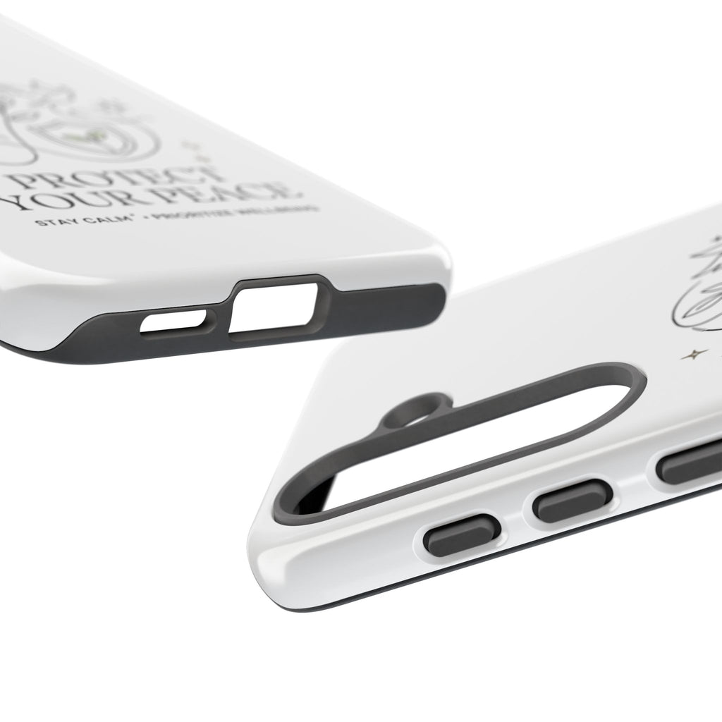 Protect Your Peace Phone Case – Minimalist Wellness iPhone Cover