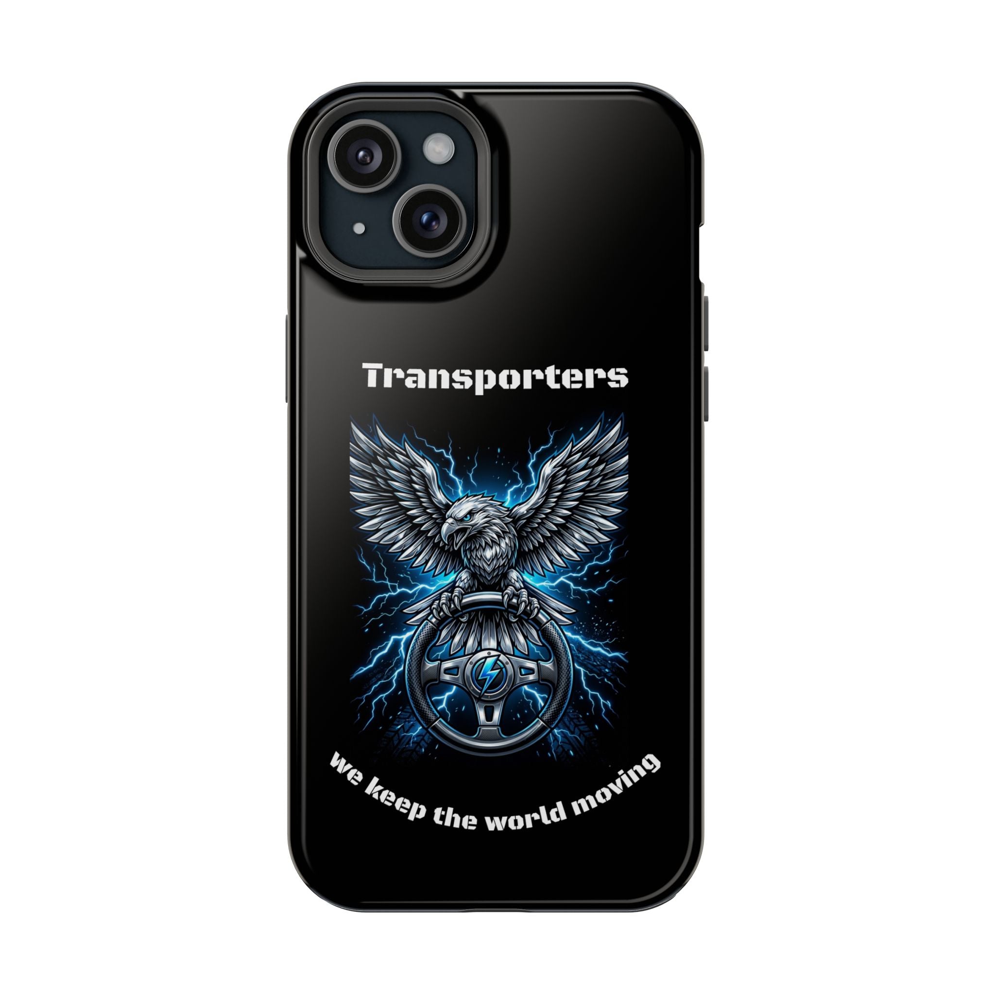 Electric Raven Magnetic Phone Case — Impact‑Resistant Protective Cover