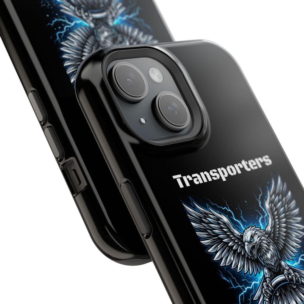 Electric Raven Magnetic Phone Case — Impact‑Resistant Protective Cover