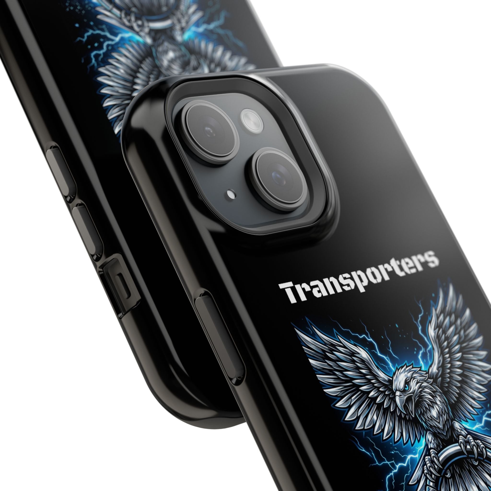 Electric Raven Magnetic Phone Case — Impact‑Resistant Protective Cover