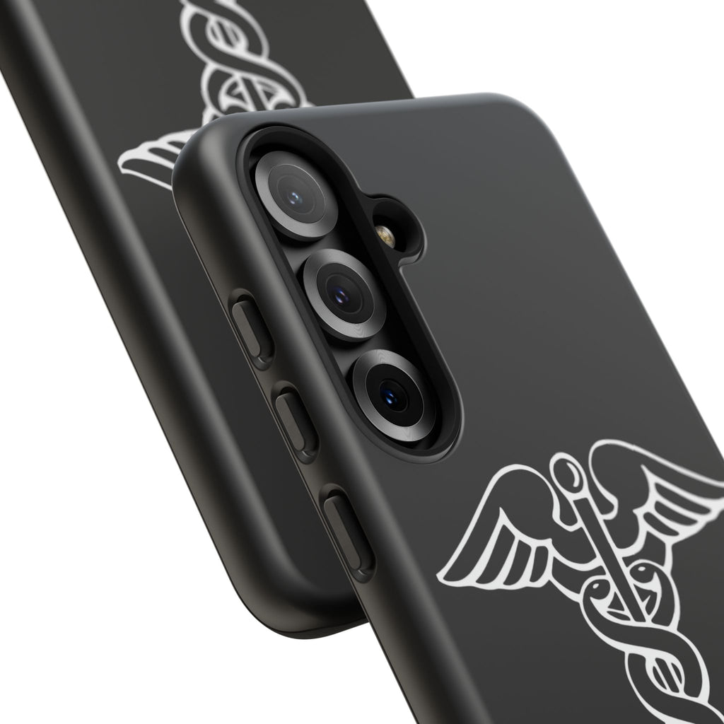 Medical Caduceus Phone Case — "Where Science Meets Compassion" Protective iPhone Cover