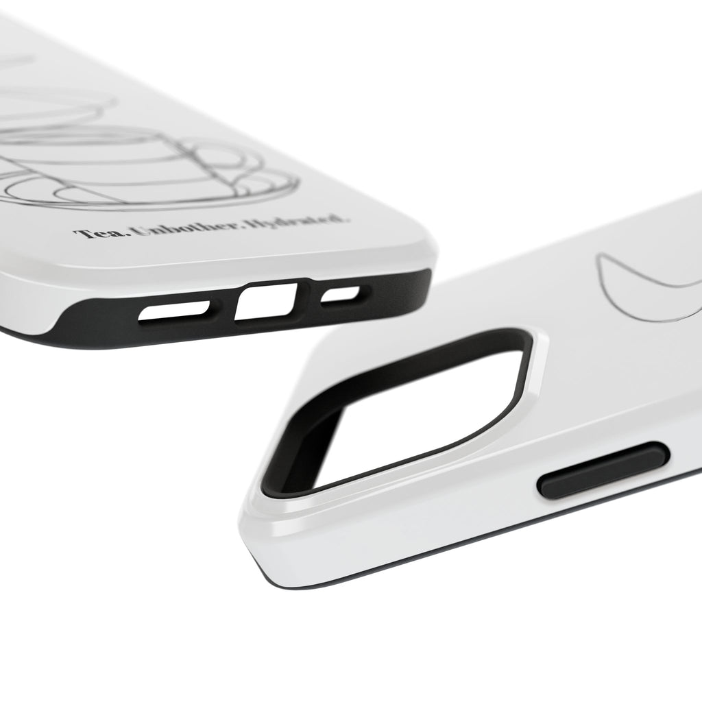 Tea Unbothered Hydrated Phone Case — Impact-Resistant