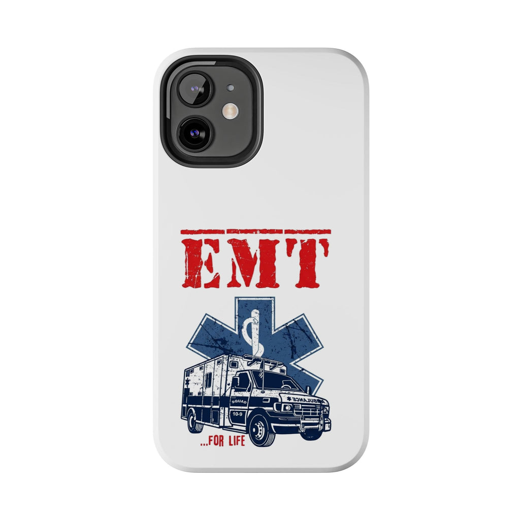 EMT ambulance graphic Phone Case | Emergency Medical Technician design