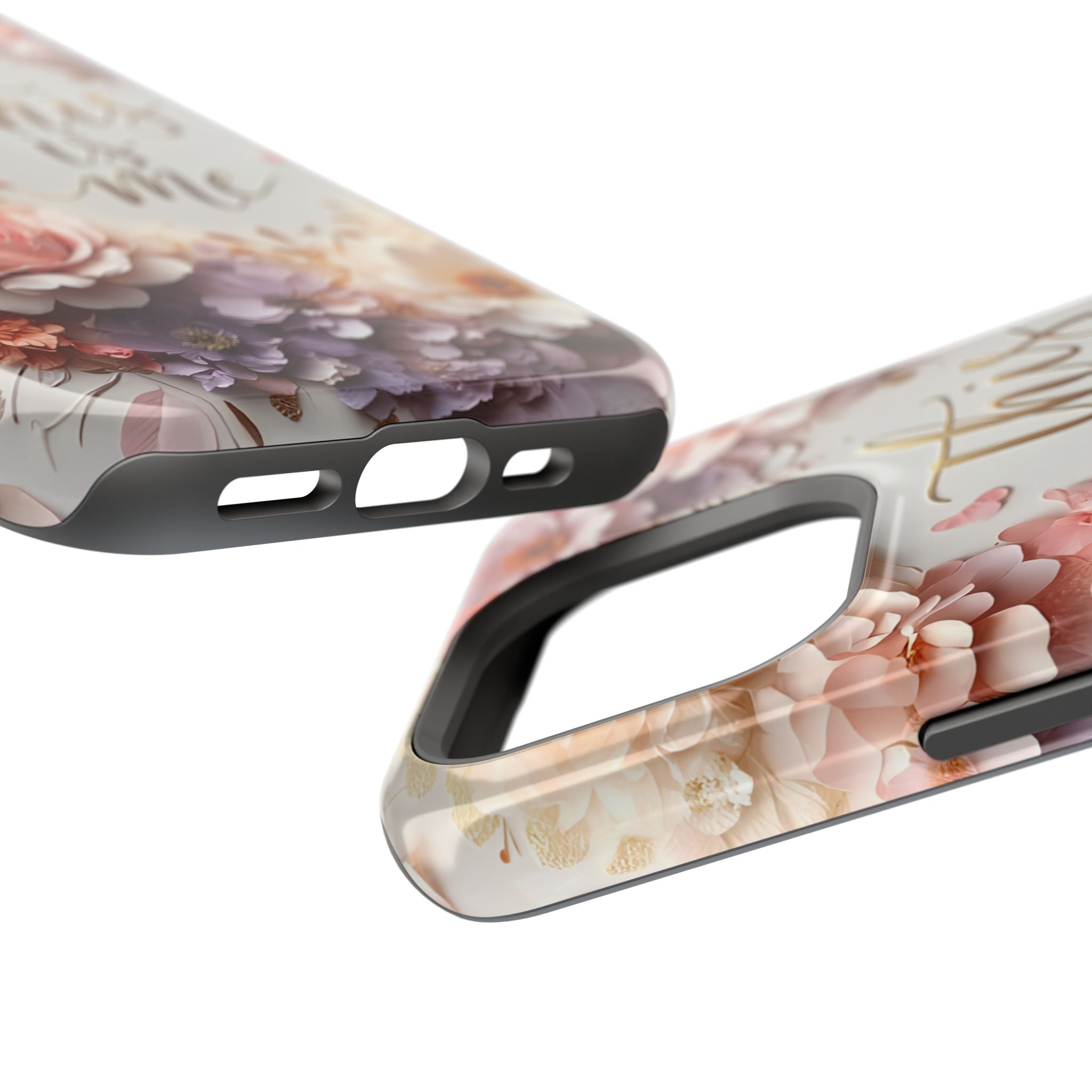 Floral "This Is Me" Phone Case — Impact-Resistant Floral Protective Cover