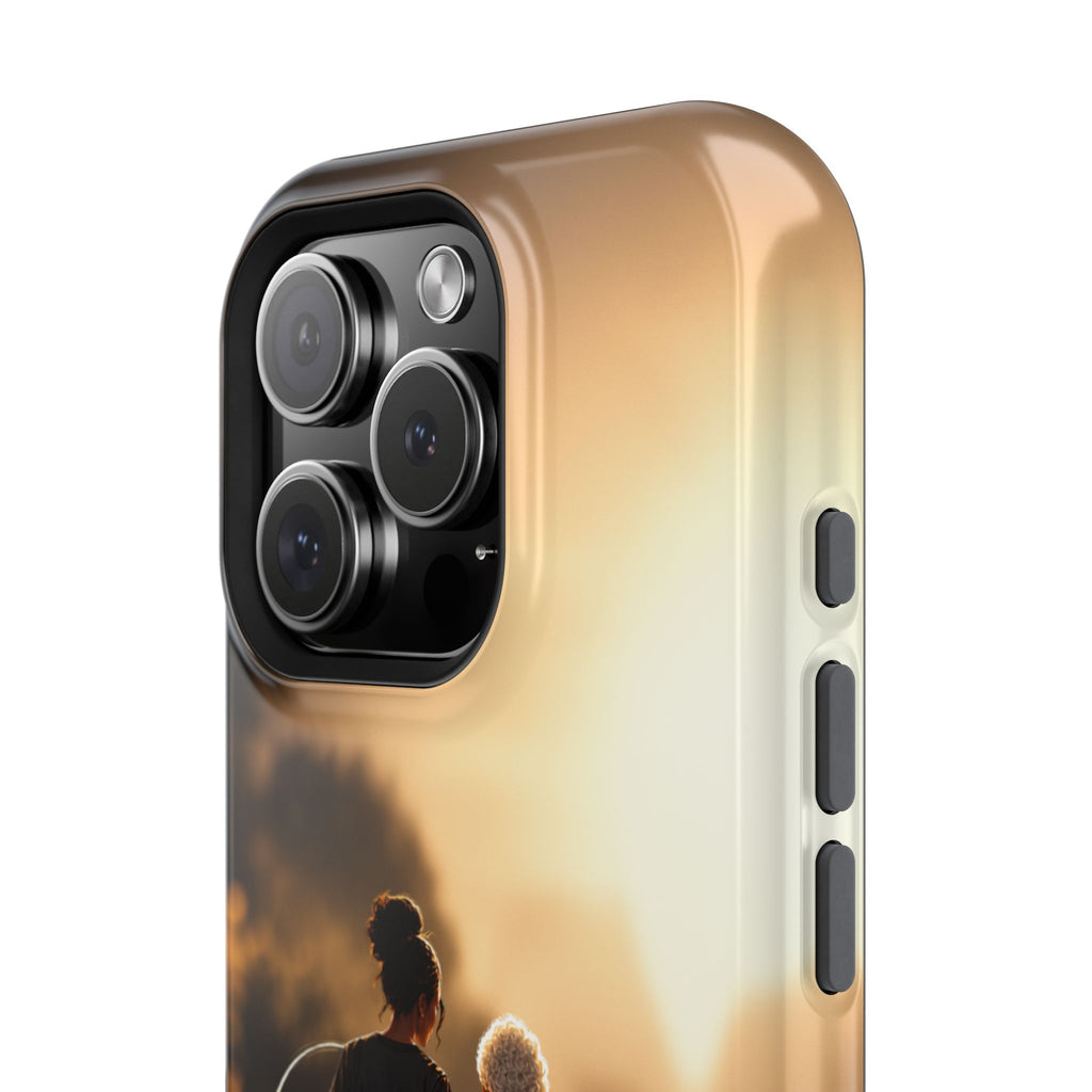Caregiver Phone Case — Impact-Resistant Protective Case with Heart Design