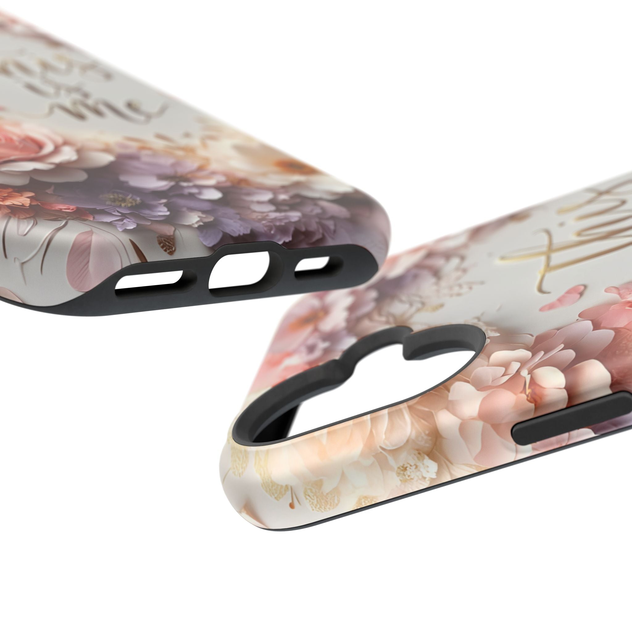 Floral "This Is Me" Phone Case — Impact-Resistant Floral Protective Cover