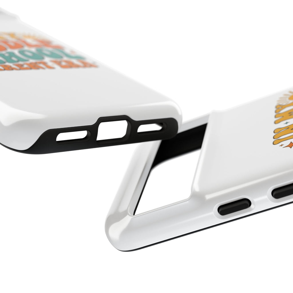Middle School Parent Phone Case — "In My Middle School Parent Era" Retro Design