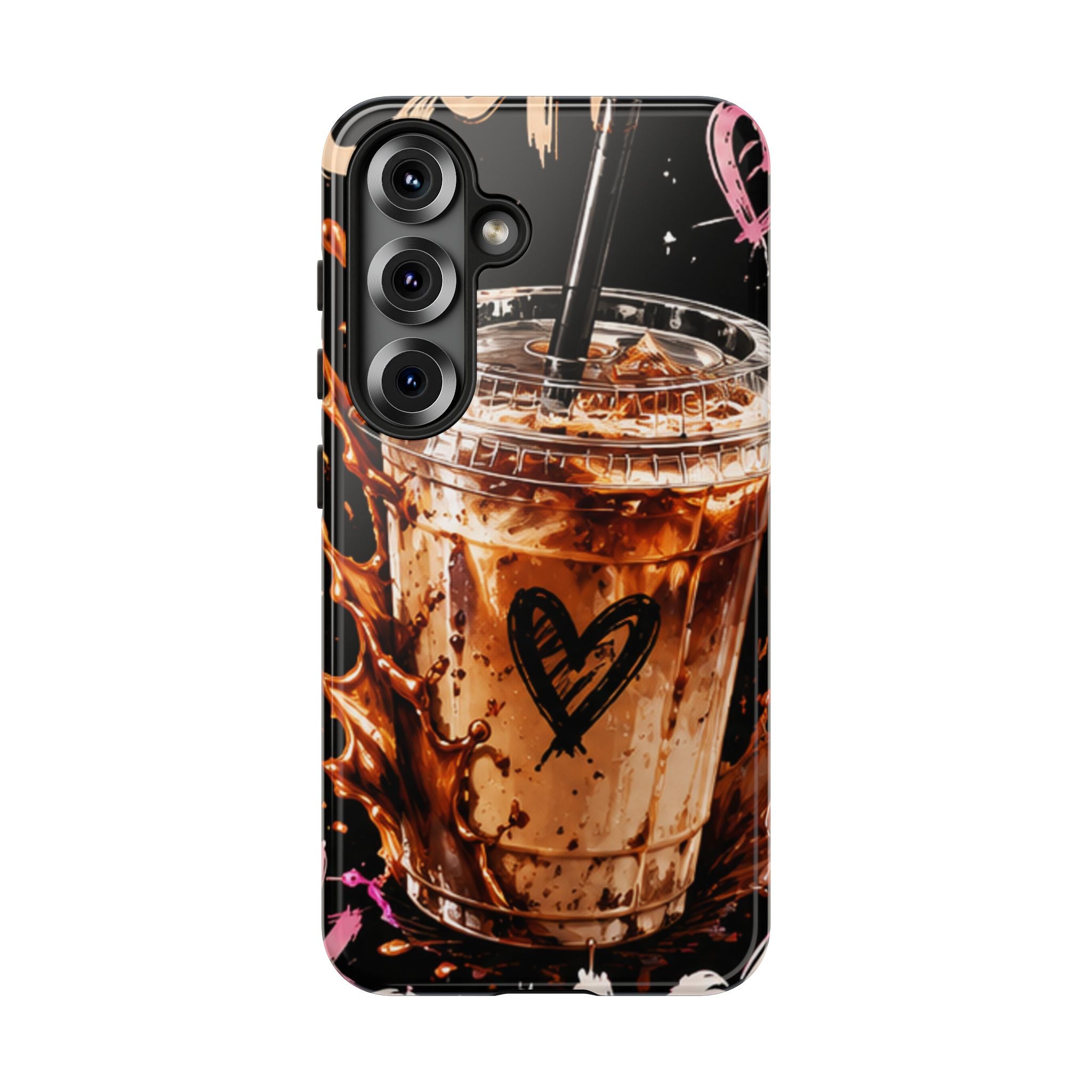 Iced Coffee Phone Case – 'Iced Coffee latte: Stylish Protective Case