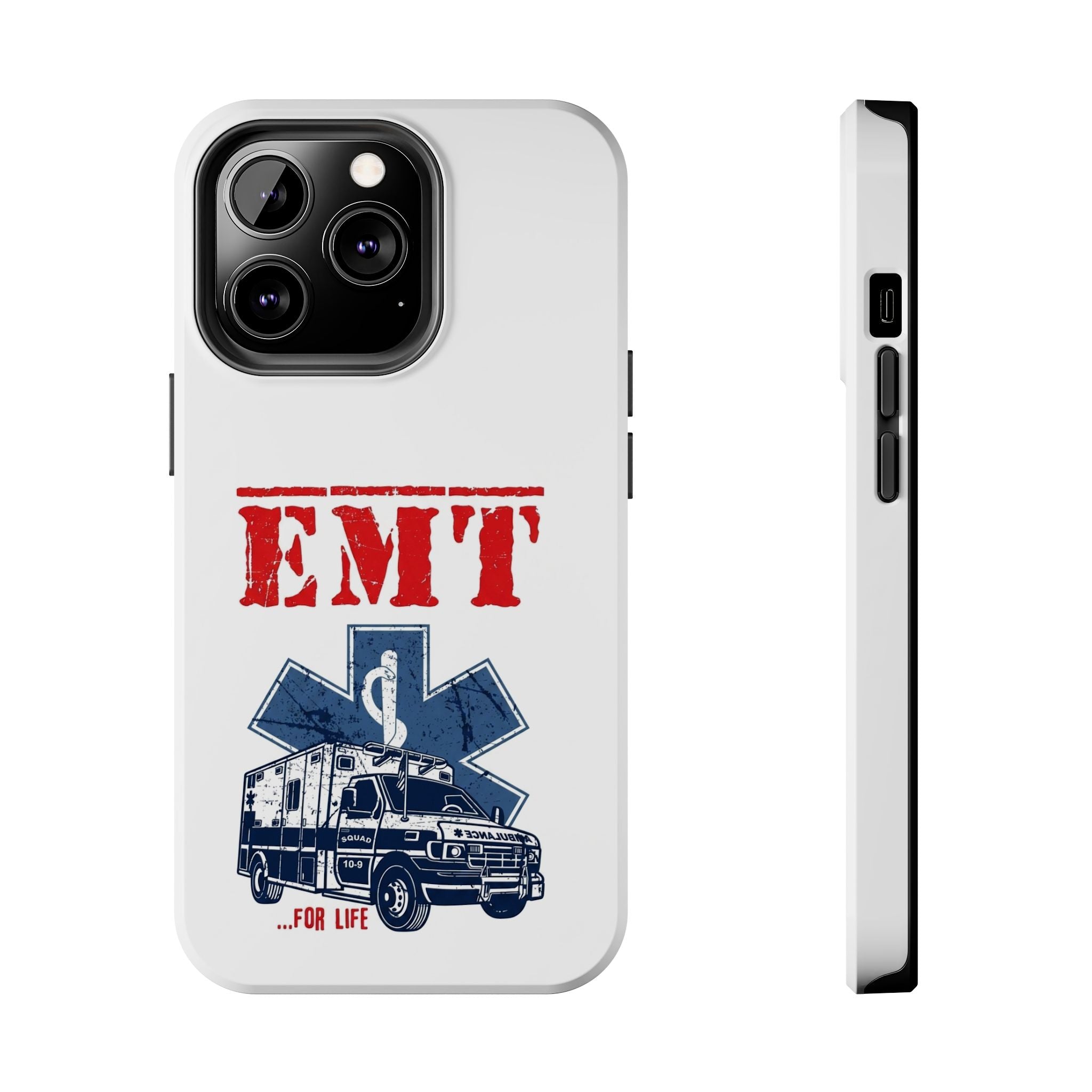 EMT ambulance graphic Phone Case | Emergency Medical Technician design