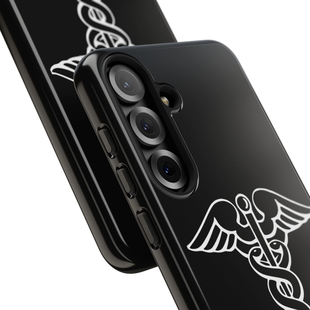 Medical Caduceus Phone Case — "Where Science Meets Compassion" Protective iPhone Cover
