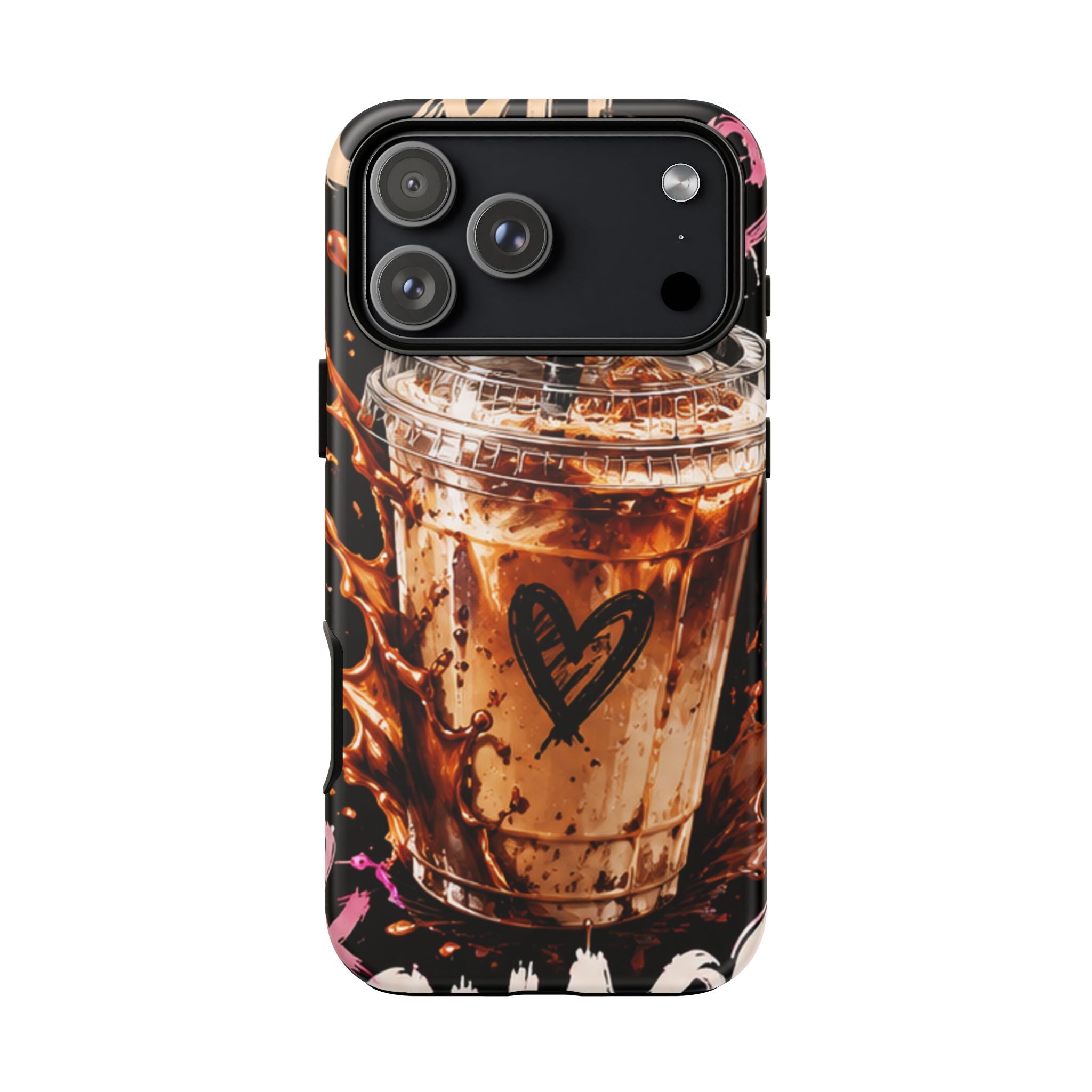 Iced Coffee Phone Case – 'Iced Coffee latte: Stylish Protective Case