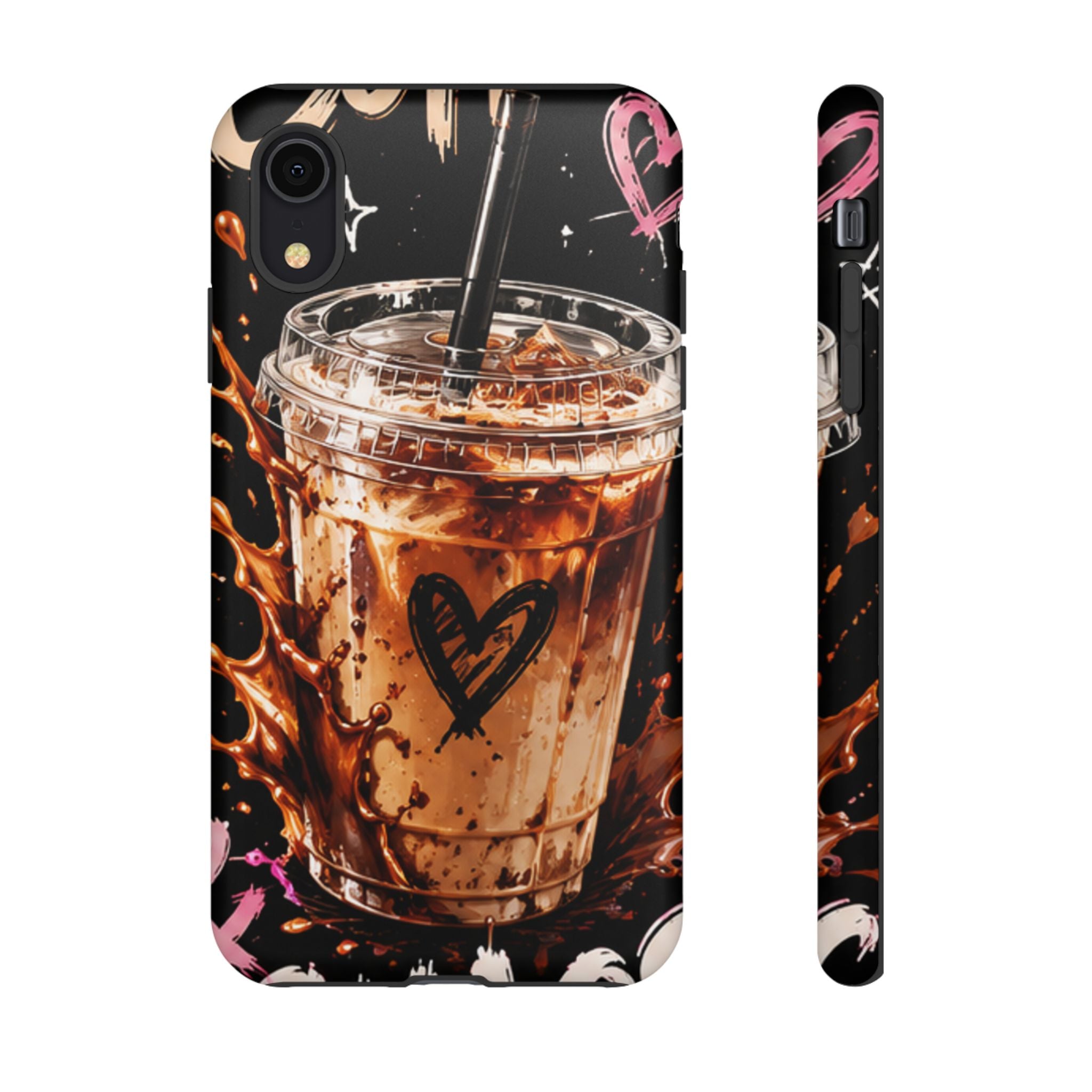 Iced Coffee Phone Case – 'Iced Coffee latte: Stylish Protective Case