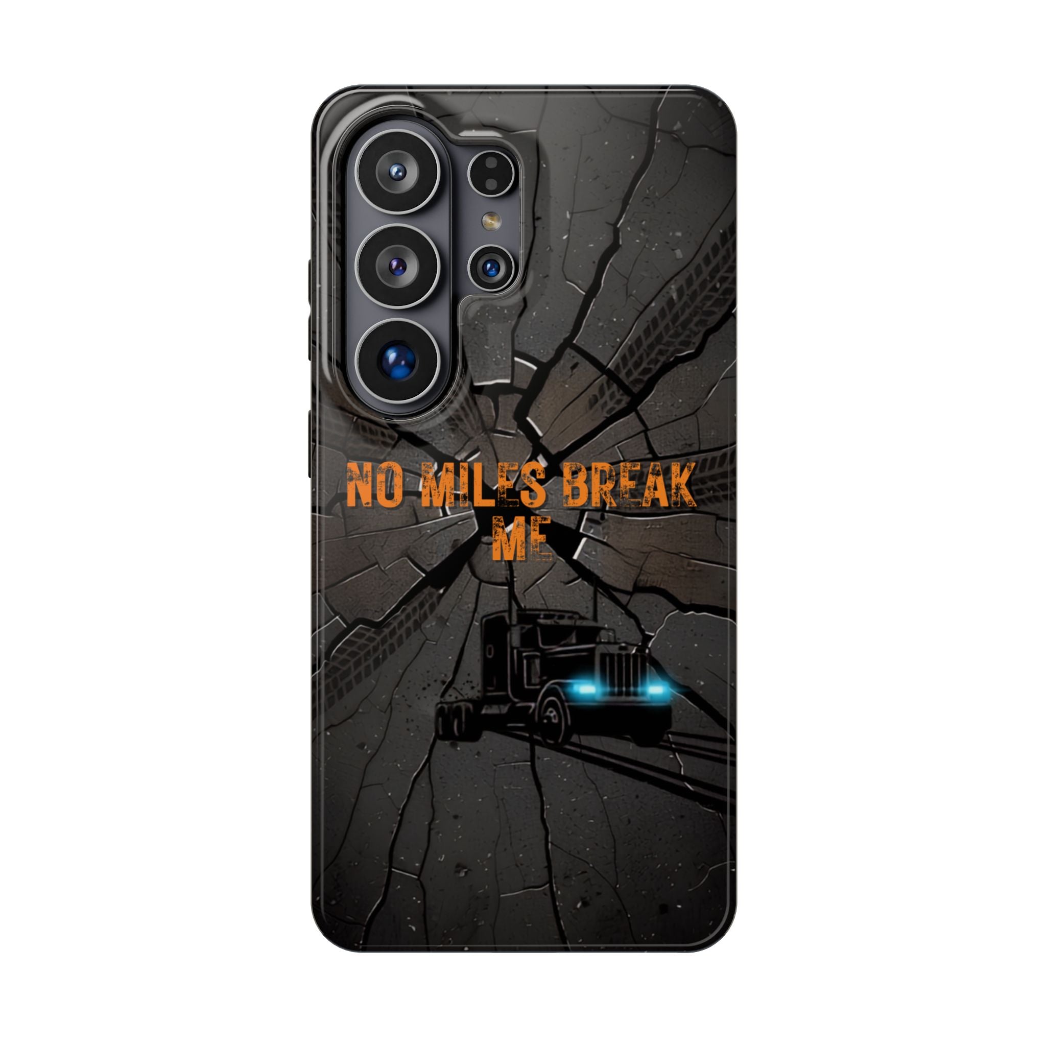 Phone Case — Fiery Semi Truck Magnetic Impact-Resistant Case