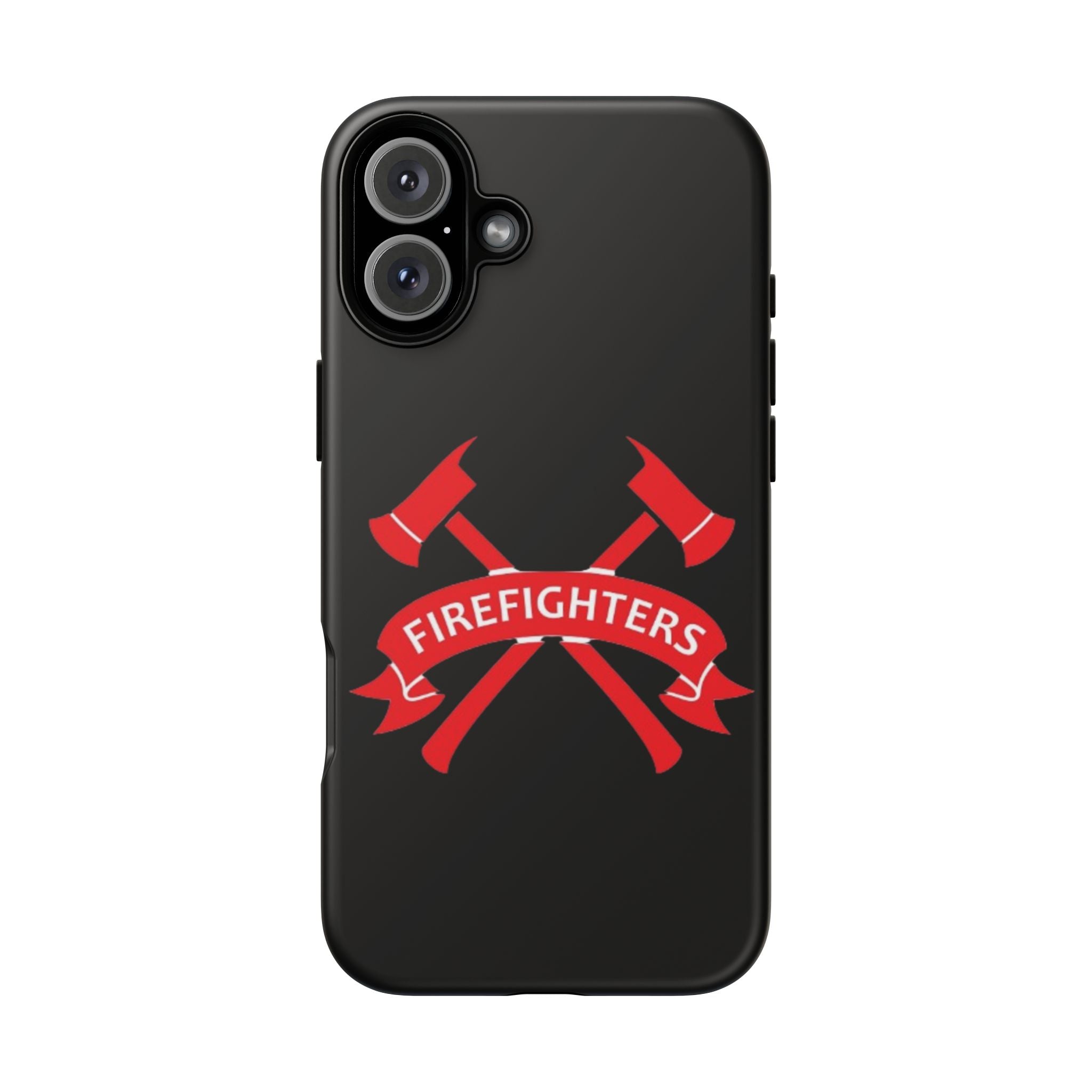 Firefighters Tough Phone Case — Red Crossed Axes Design