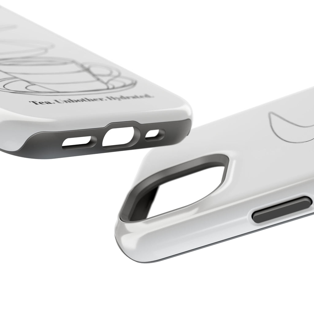 Tea Unbothered Hydrated Phone Case — Impact-Resistant