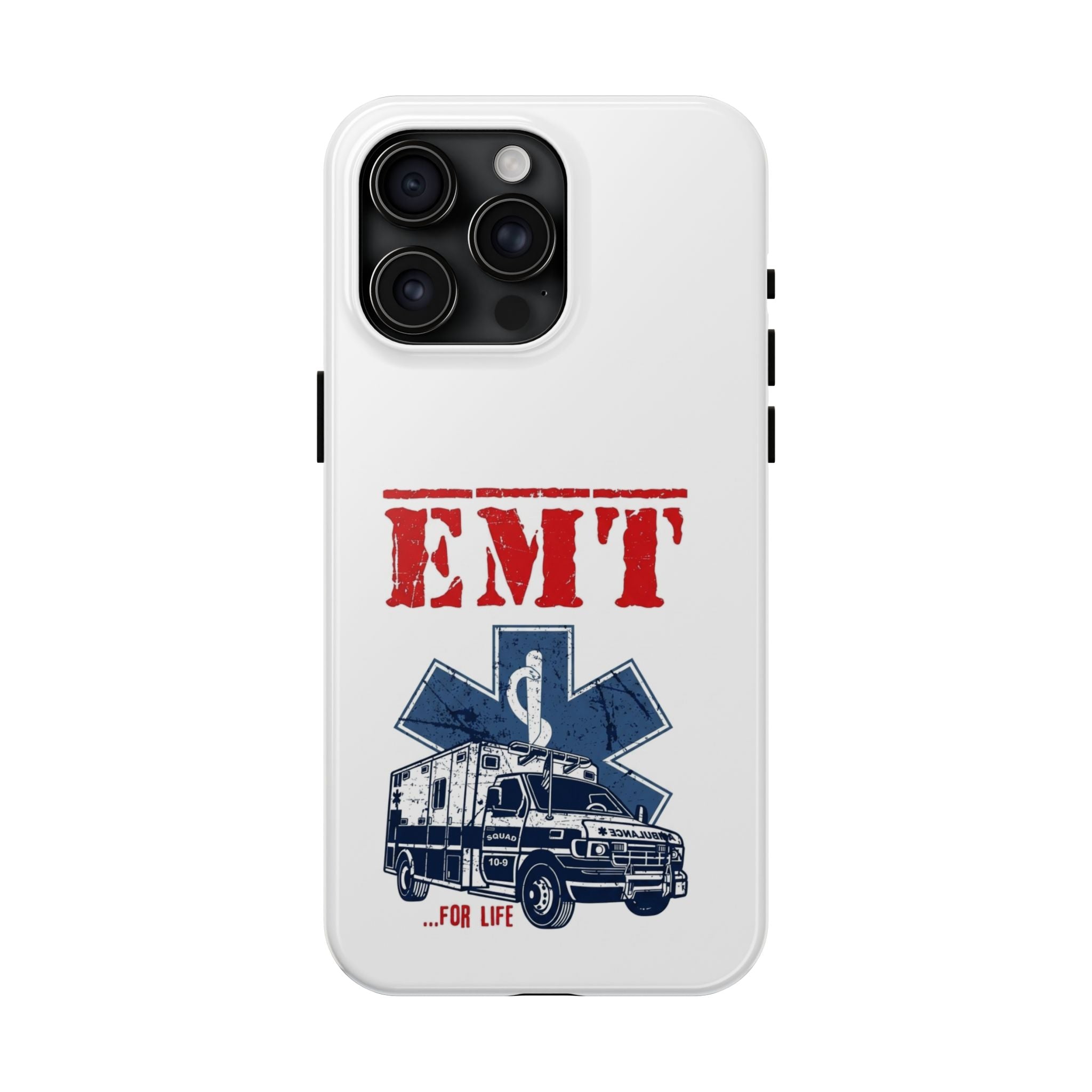 EMT ambulance graphic Phone Case | Emergency Medical Technician design