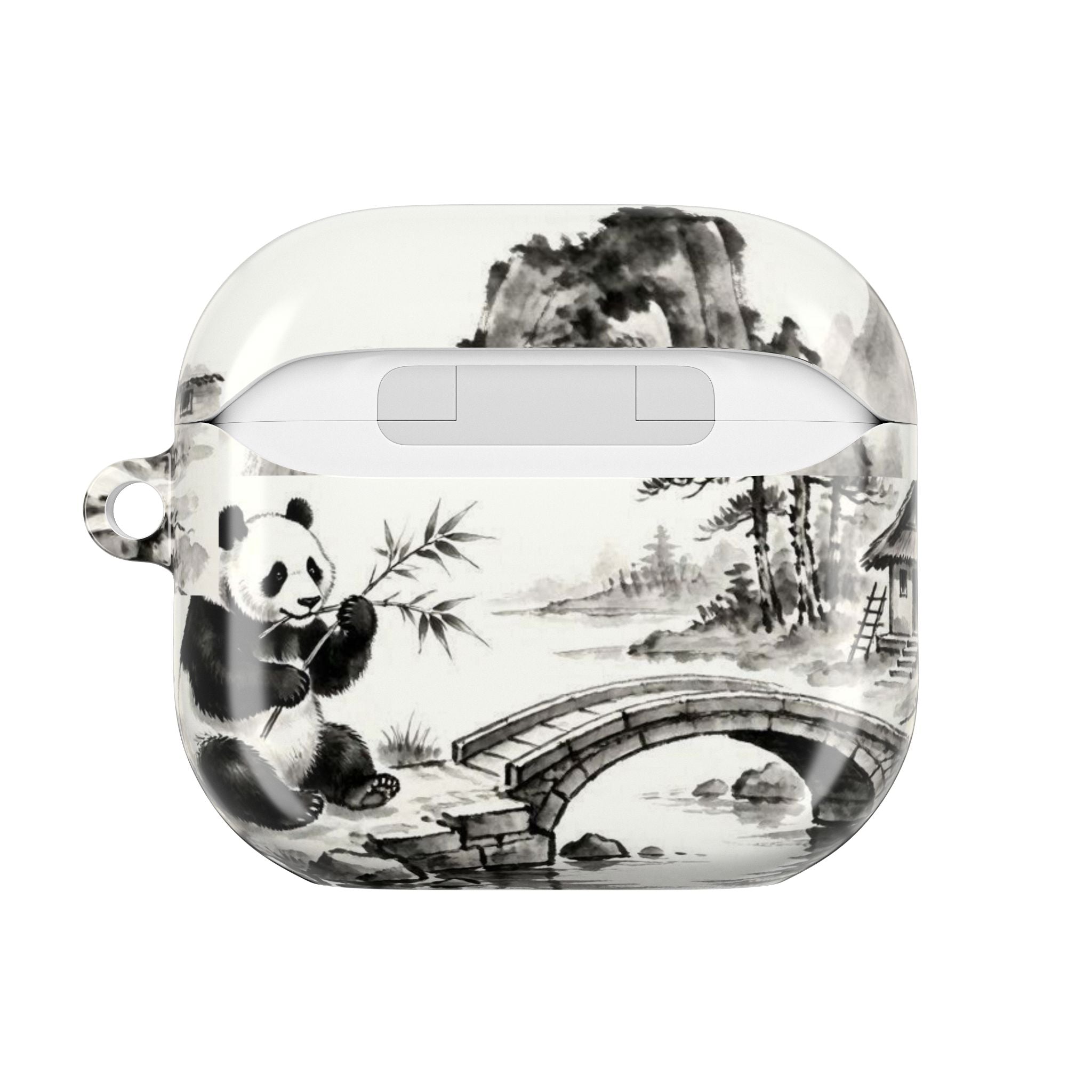 Panda Bamboo Landscape AirPod Case