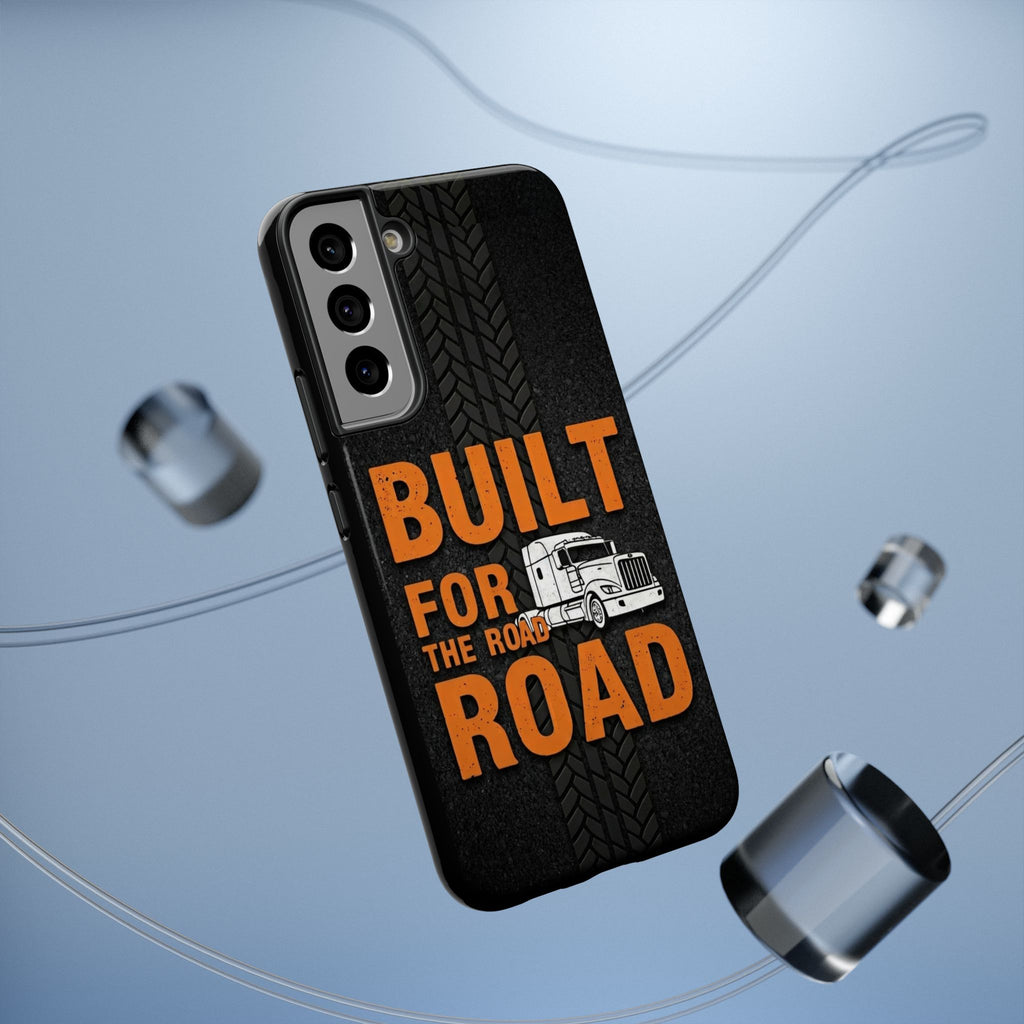Phone Case — "Built for the Road" Truck Tire-Track Impact-Resistant Case