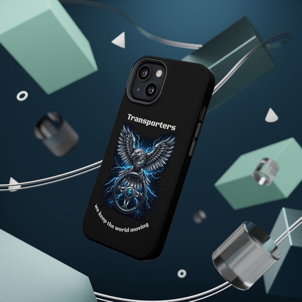 Electric Raven Magnetic Phone Case — Impact‑Resistant Protective Cover
